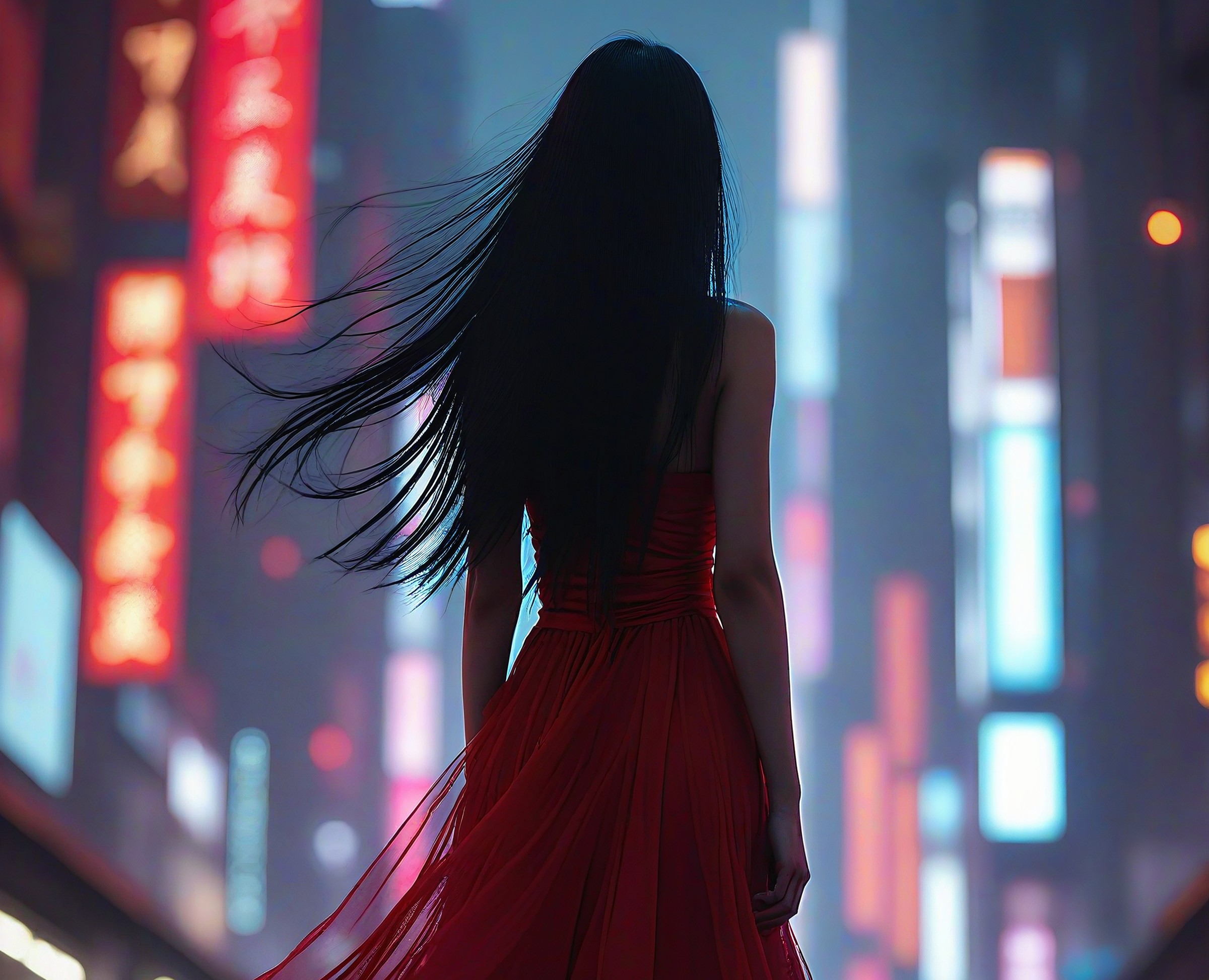 Girl in the city — Иллюстрация на Dprofile