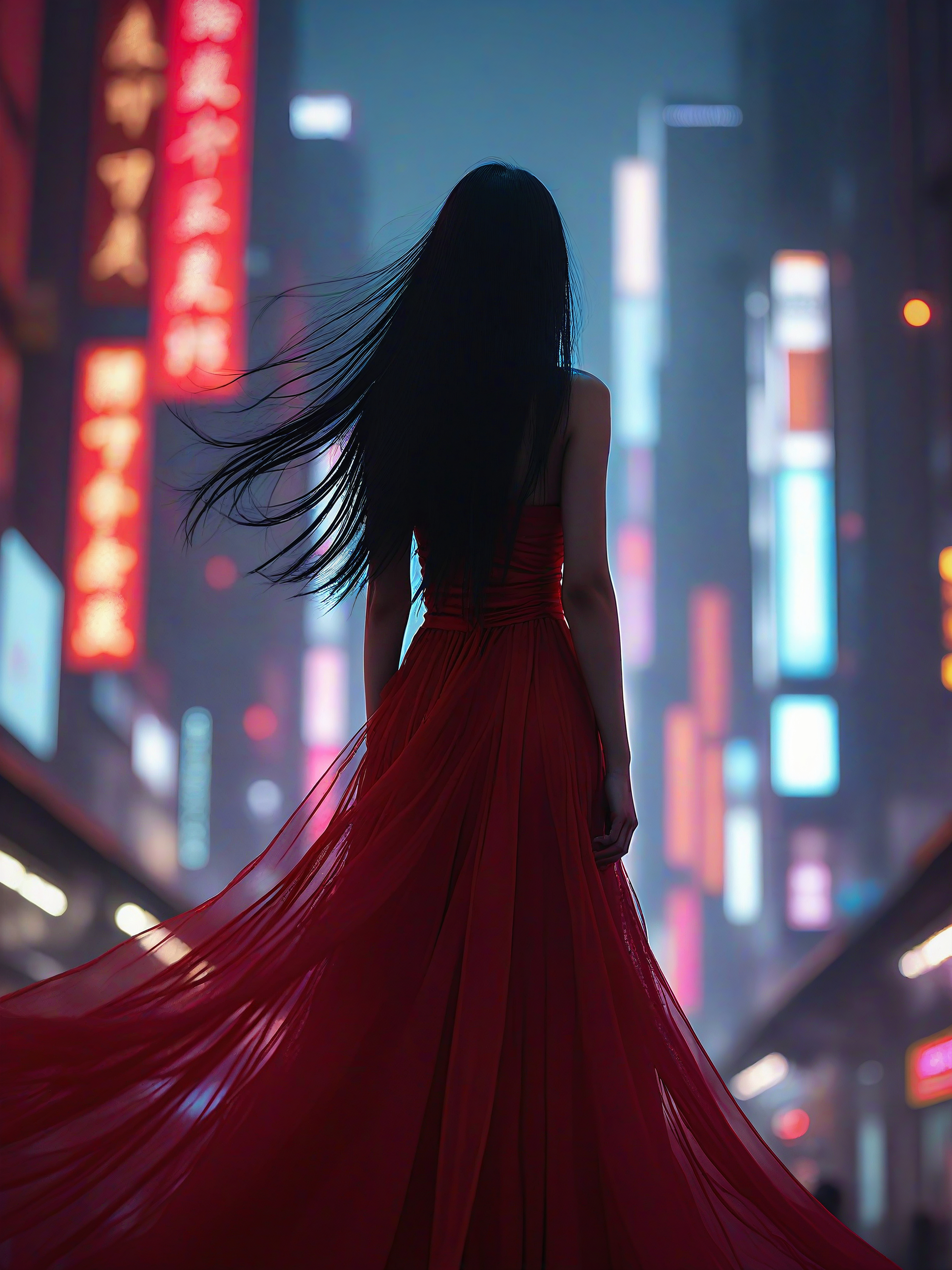 Girl in the city — Изображение №1 — Иллюстрация на Dprofile