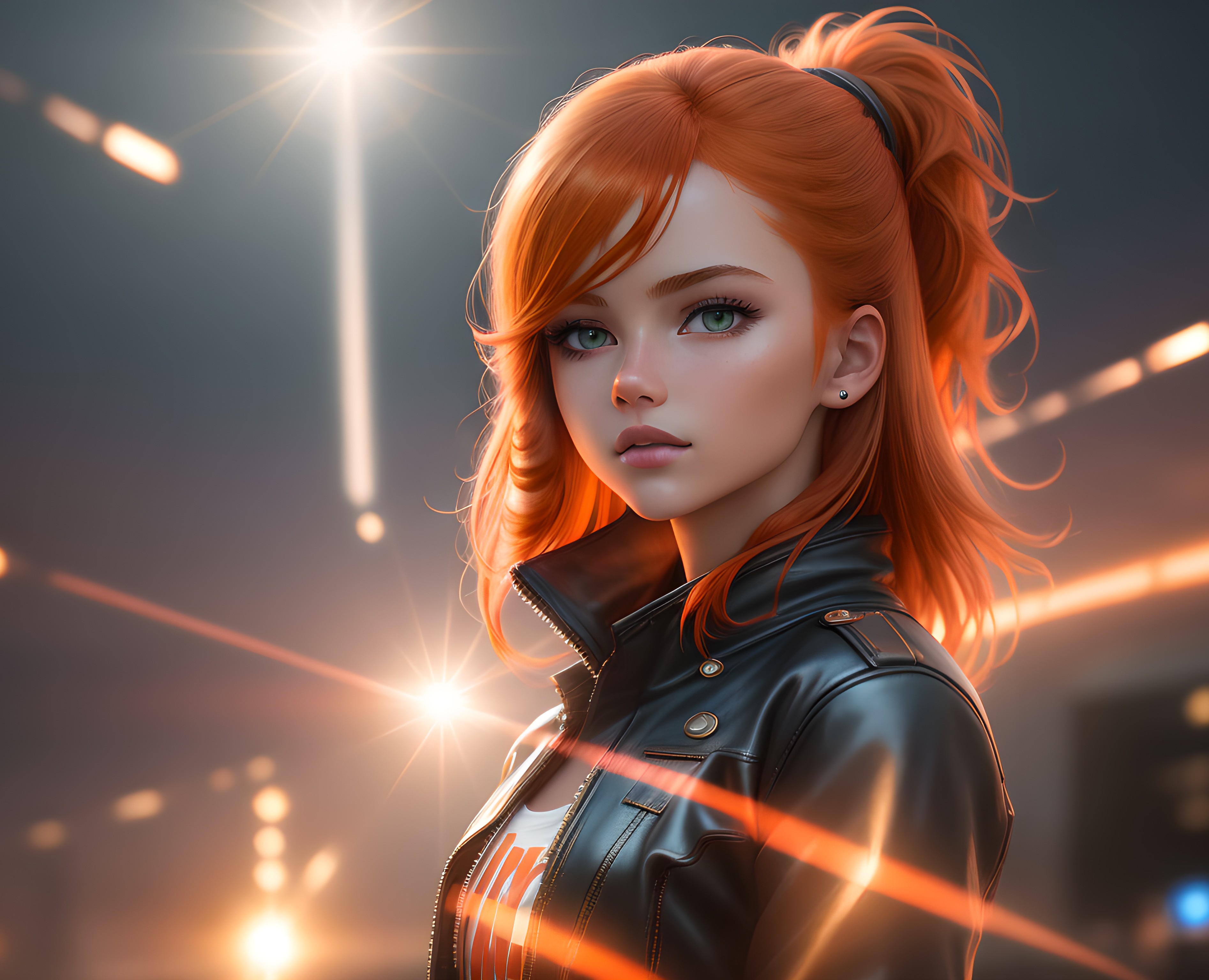 Ginger Girl — Иллюстрация на Dprofile