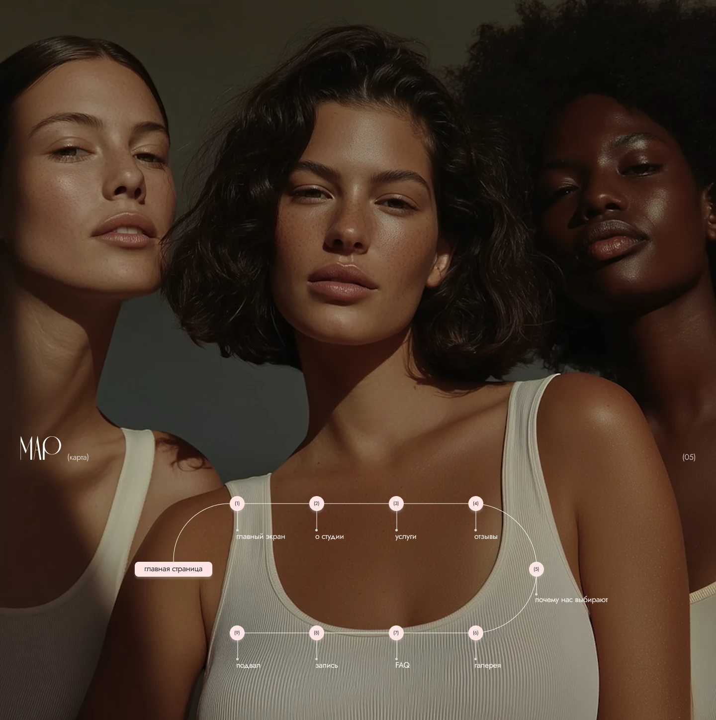 Сайт для студии массажа "Touch Space" — Изображение №5 — Интерфейсы на Dprofile