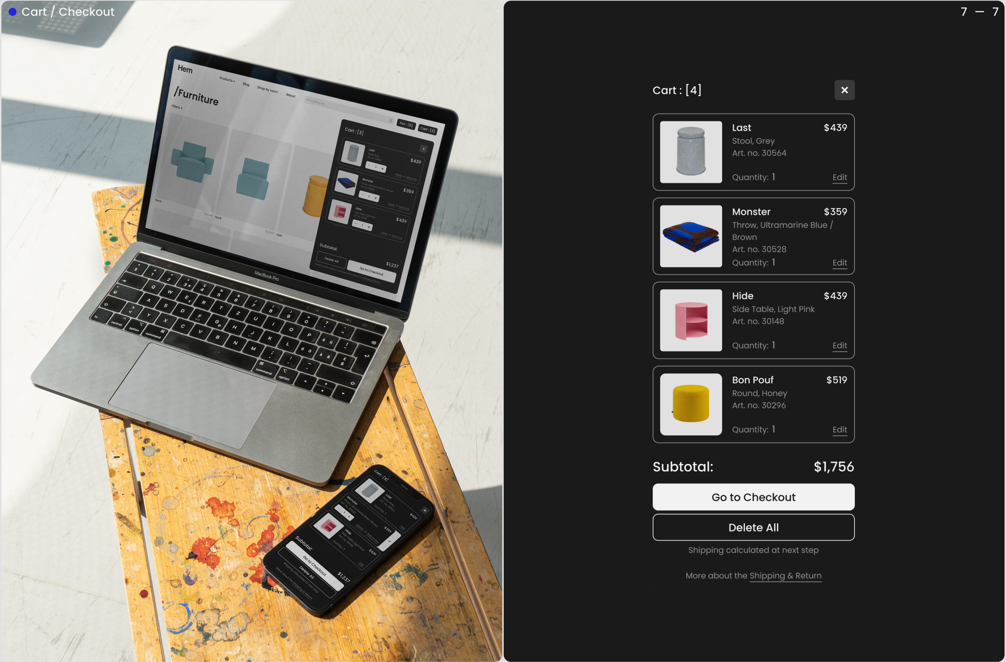 Hem | E-commerce Redesign Concept — Изображение №11 — Интерфейсы, Графика на Dprofile