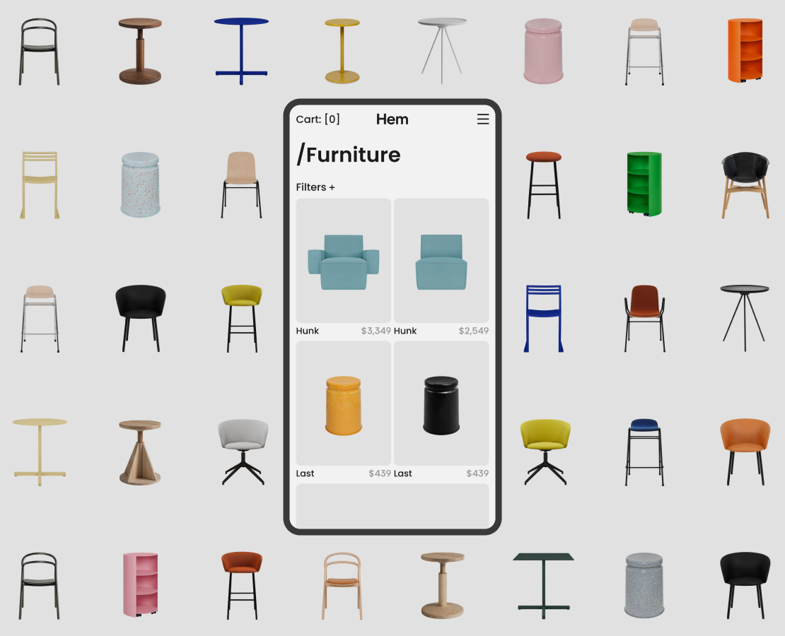 Hem | E-commerce Redesign Concept на Dprofile