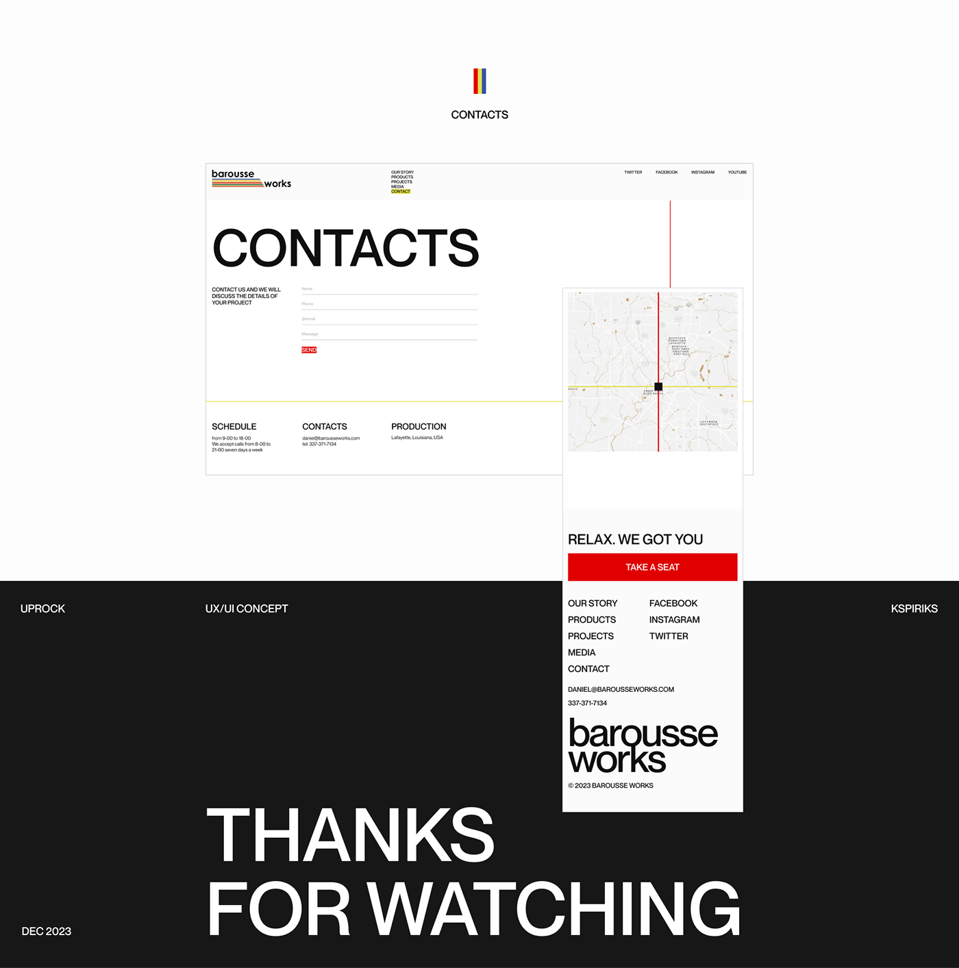 Barousse Works | Концепция редизайна — Изображение №14 — Интерфейсы, Анимация на Dprofile