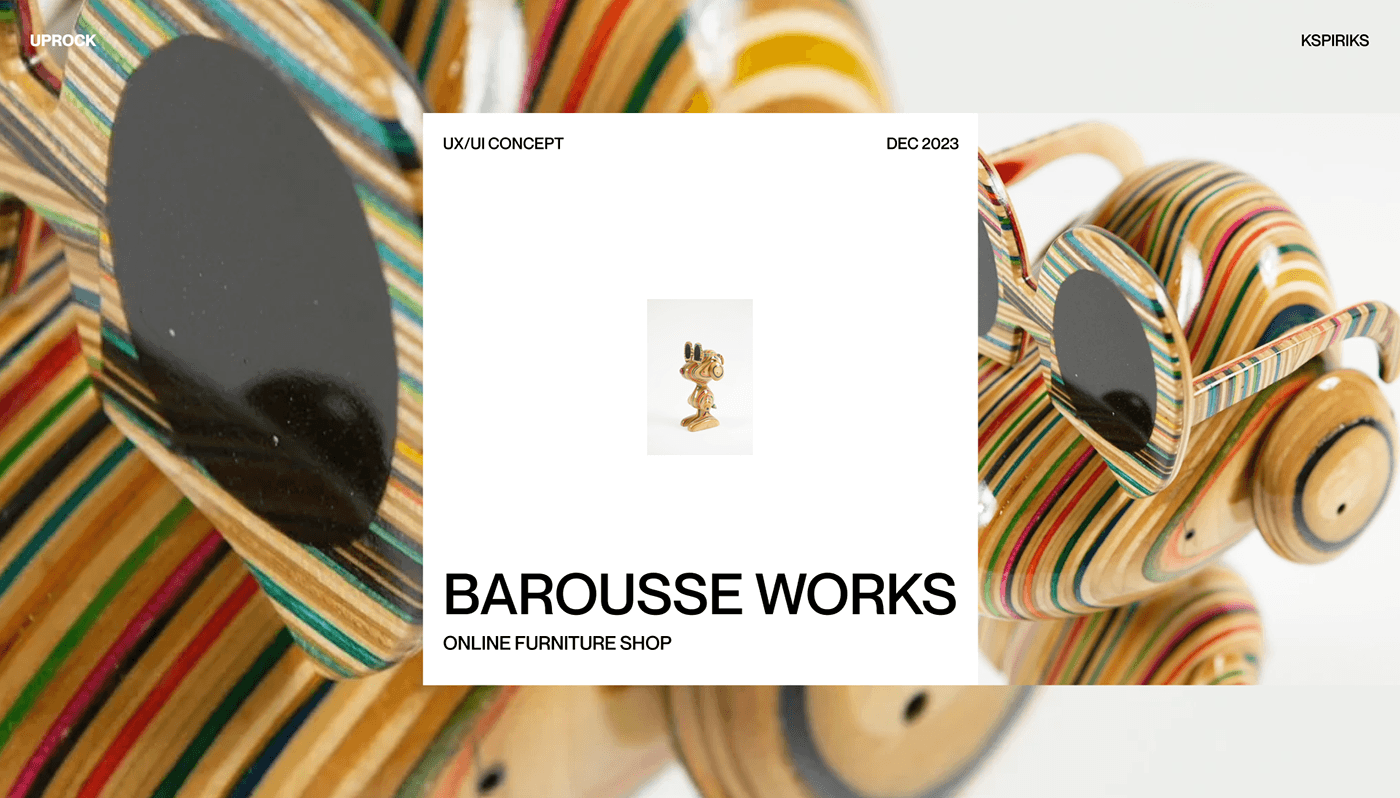 Barousse Works | Концепция редизайна — Изображение №1 — Интерфейсы, Анимация на Dprofile