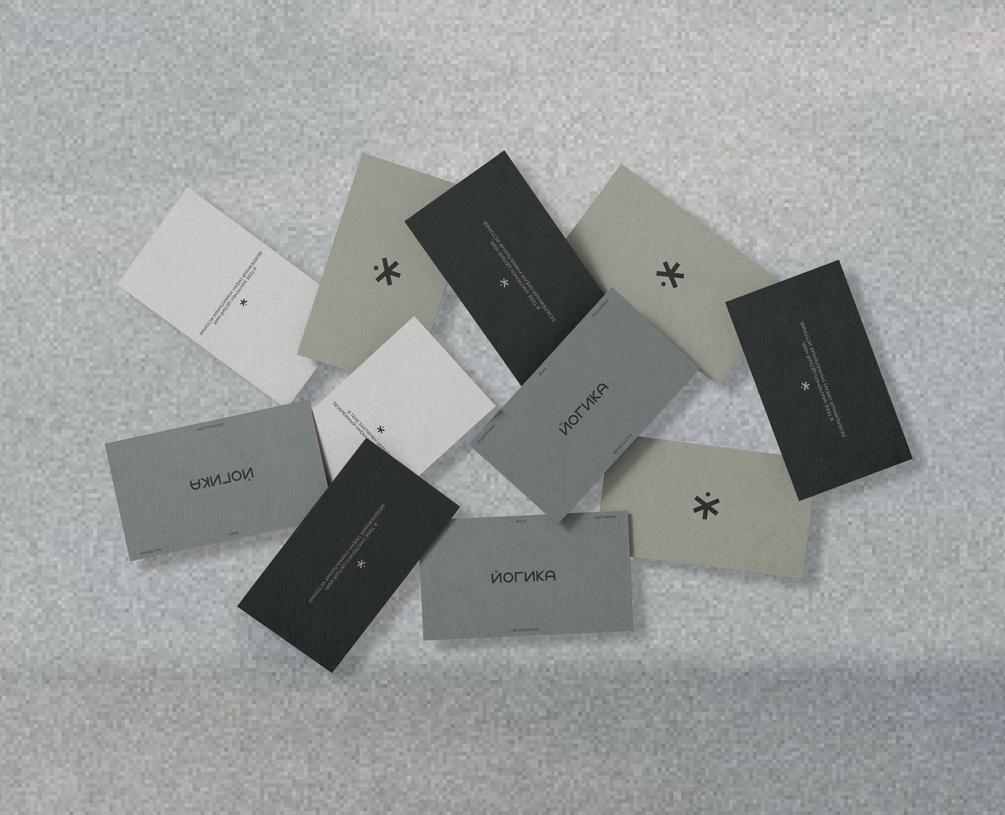 ЙОГИКА / branding yoga studio / visual identity — Брендинг на Dprofile