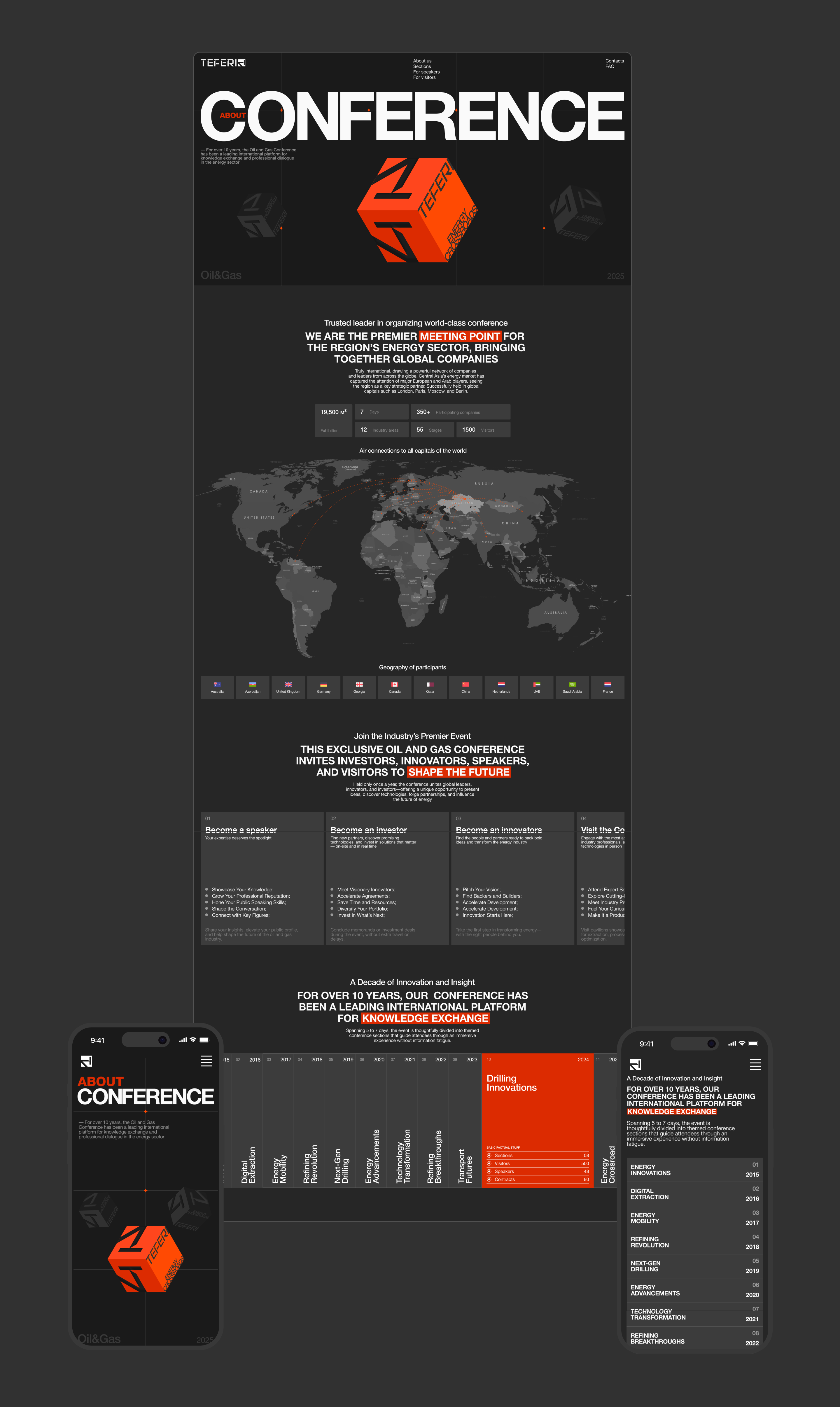 Teferi Conference — Изображение №11 — Интерфейсы, Брендинг на Dprofile