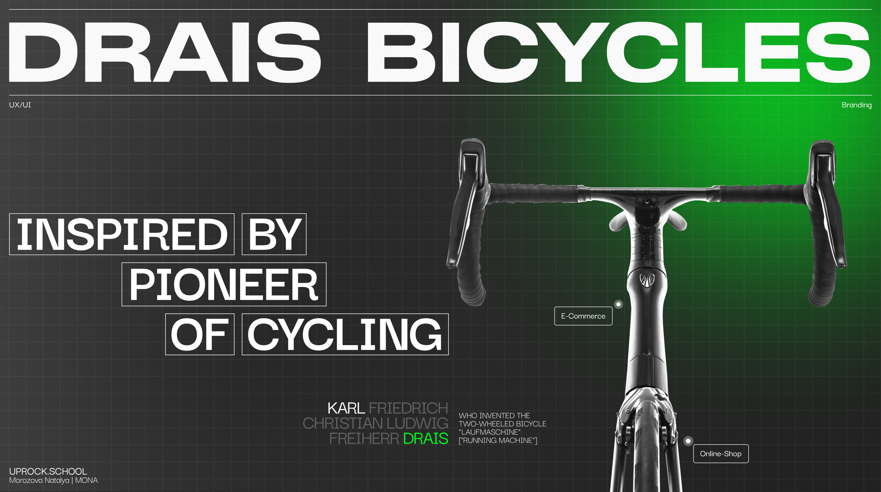 Drais Bicycles — Изображение №1 — Интерфейсы, Брендинг на Dprofile