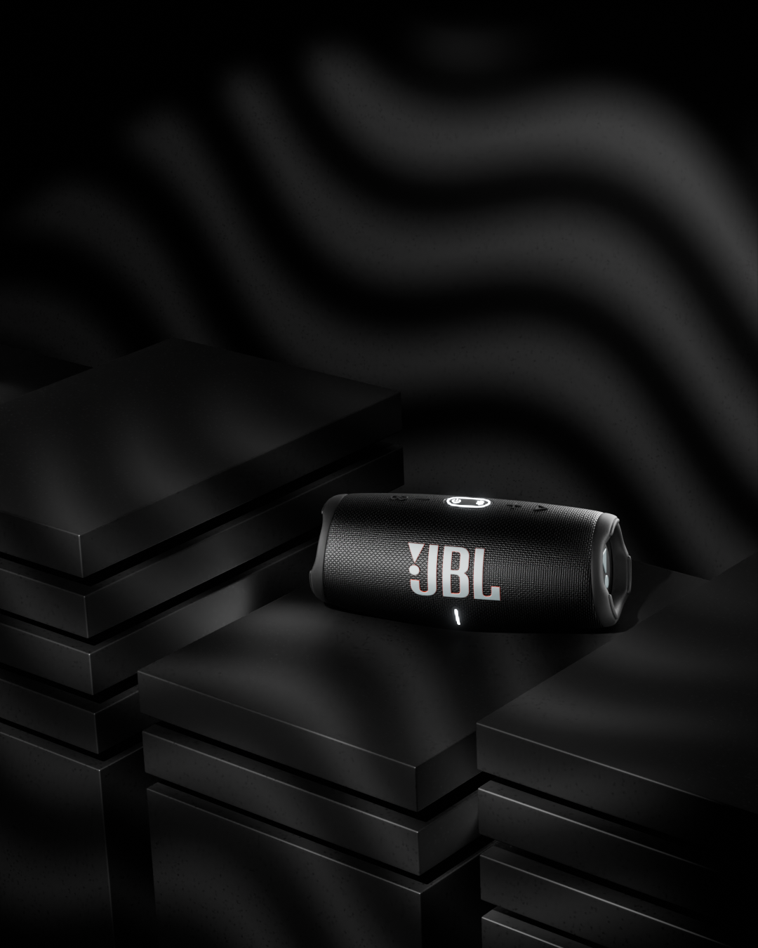 3D-визуализация и модель колонки JBL charge 5 — Изображение №4 — Интерфейсы, Иллюстрация на Dprofile