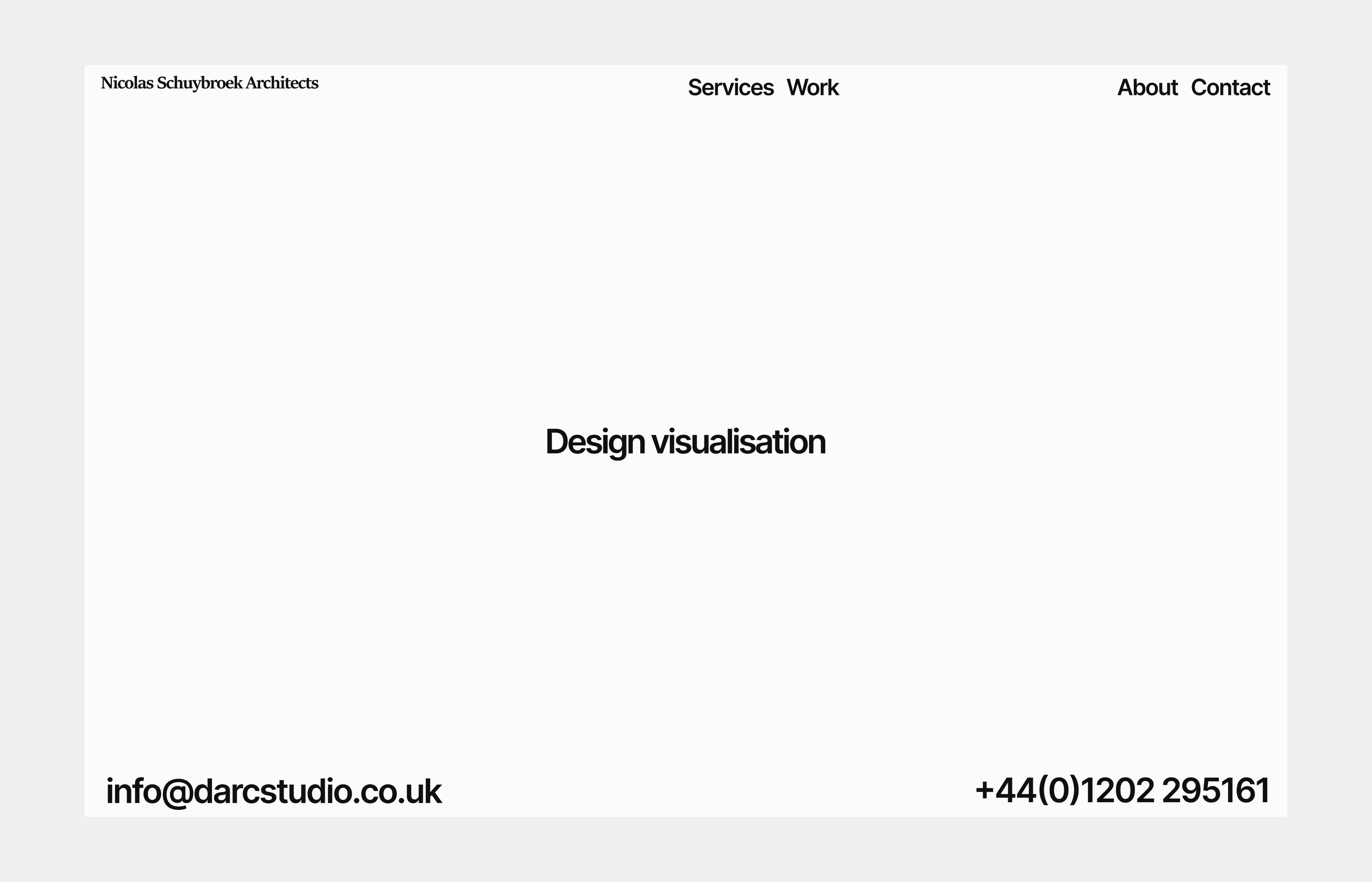 Nicolas Schuybroek Architects — Изображение №2 — Интерфейсы на Dprofile