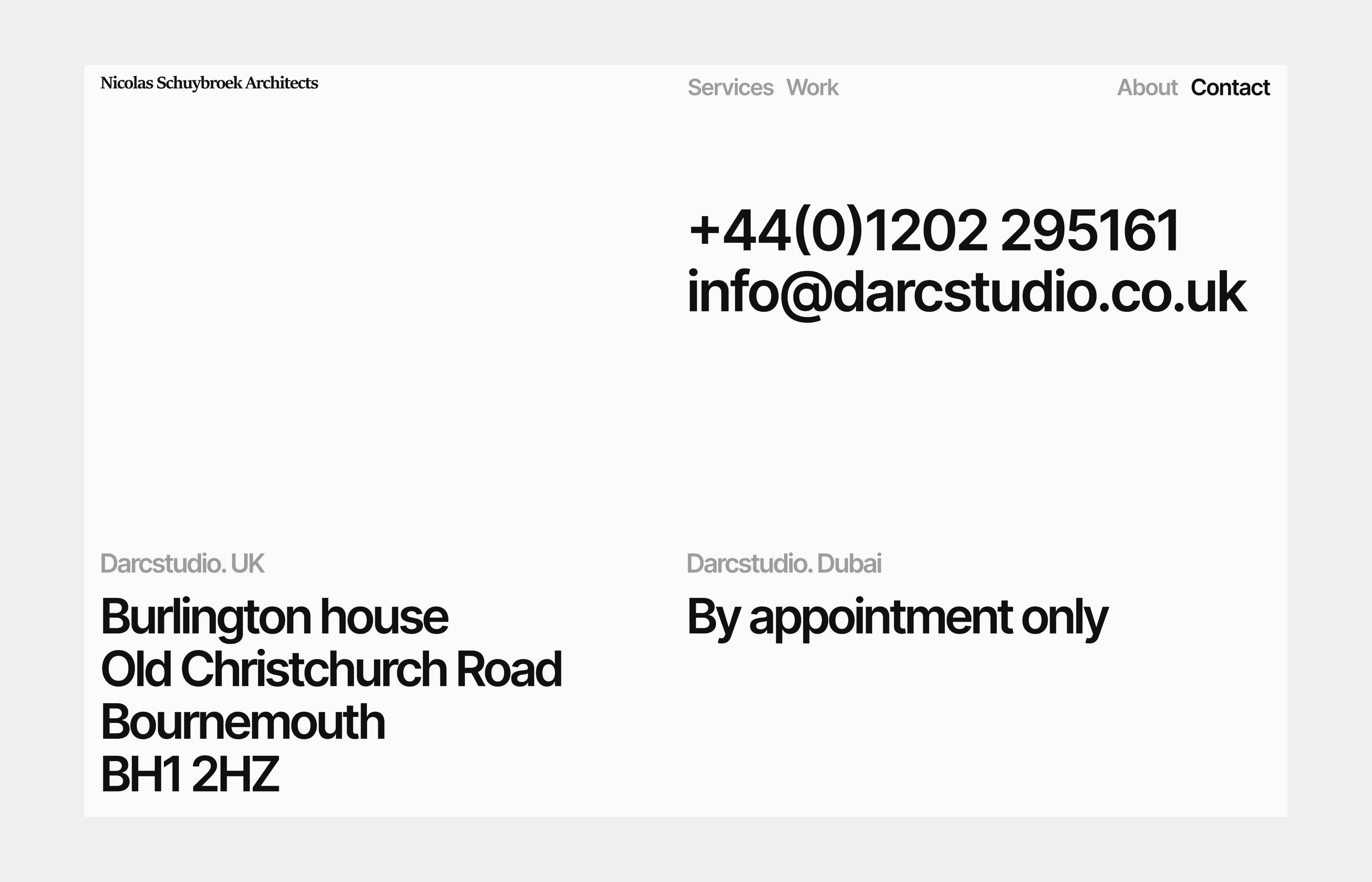 Nicolas Schuybroek Architects — Изображение №11 — Интерфейсы на Dprofile