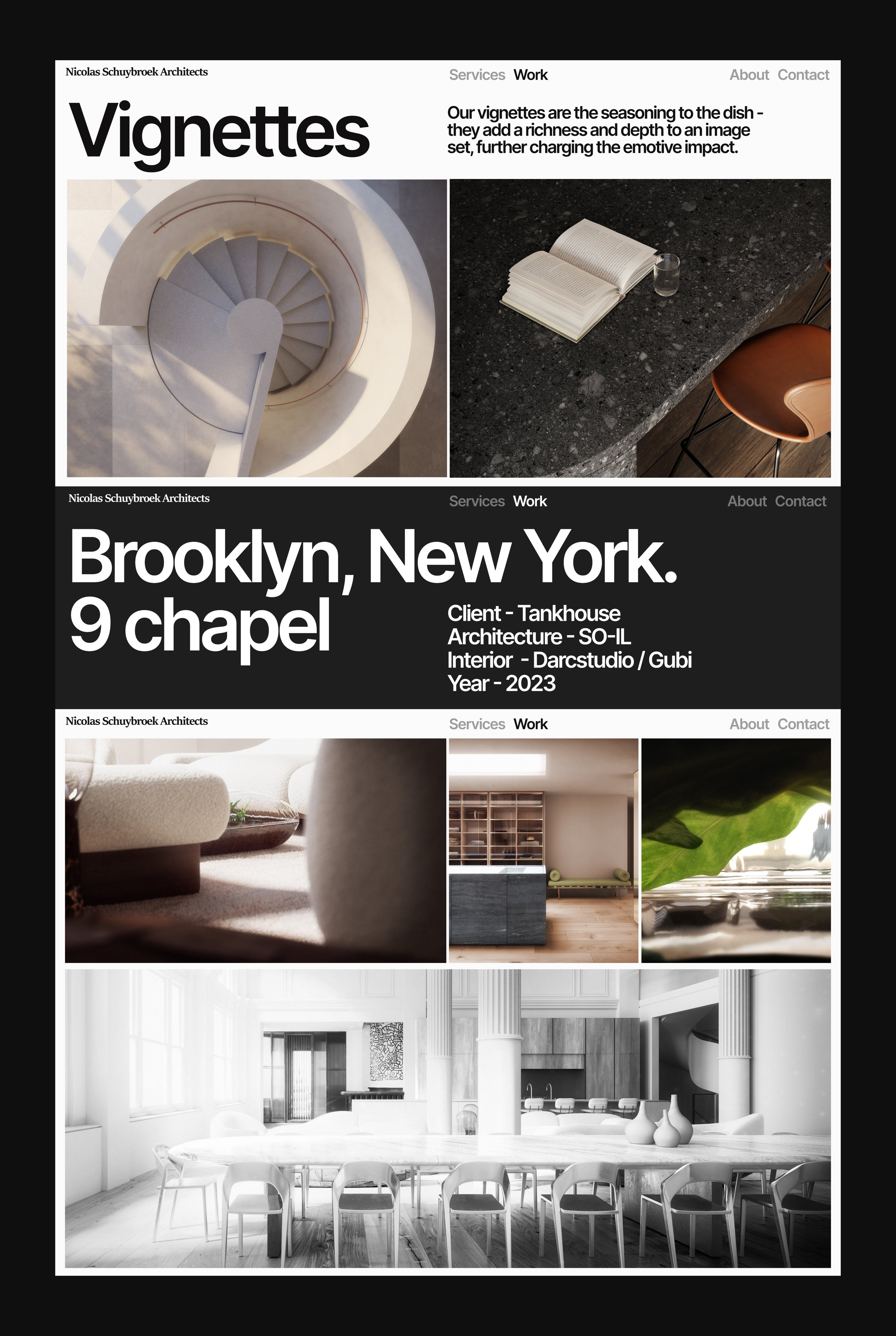 Nicolas Schuybroek Architects — Изображение №7 — Интерфейсы на Dprofile