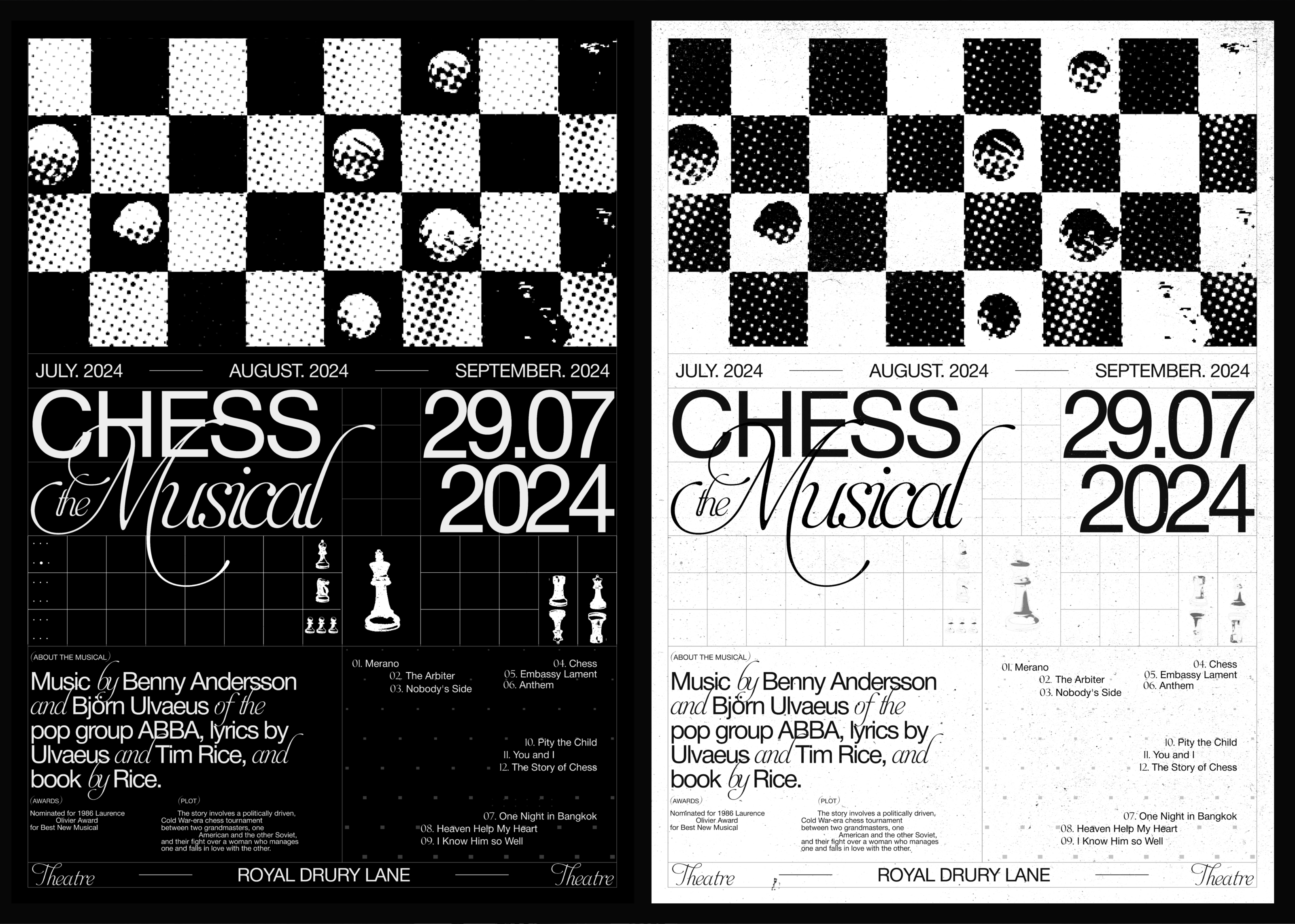 MUSICAL THEATRE | POSTERS — Изображение №2 — Брендинг, Графика на Dprofile