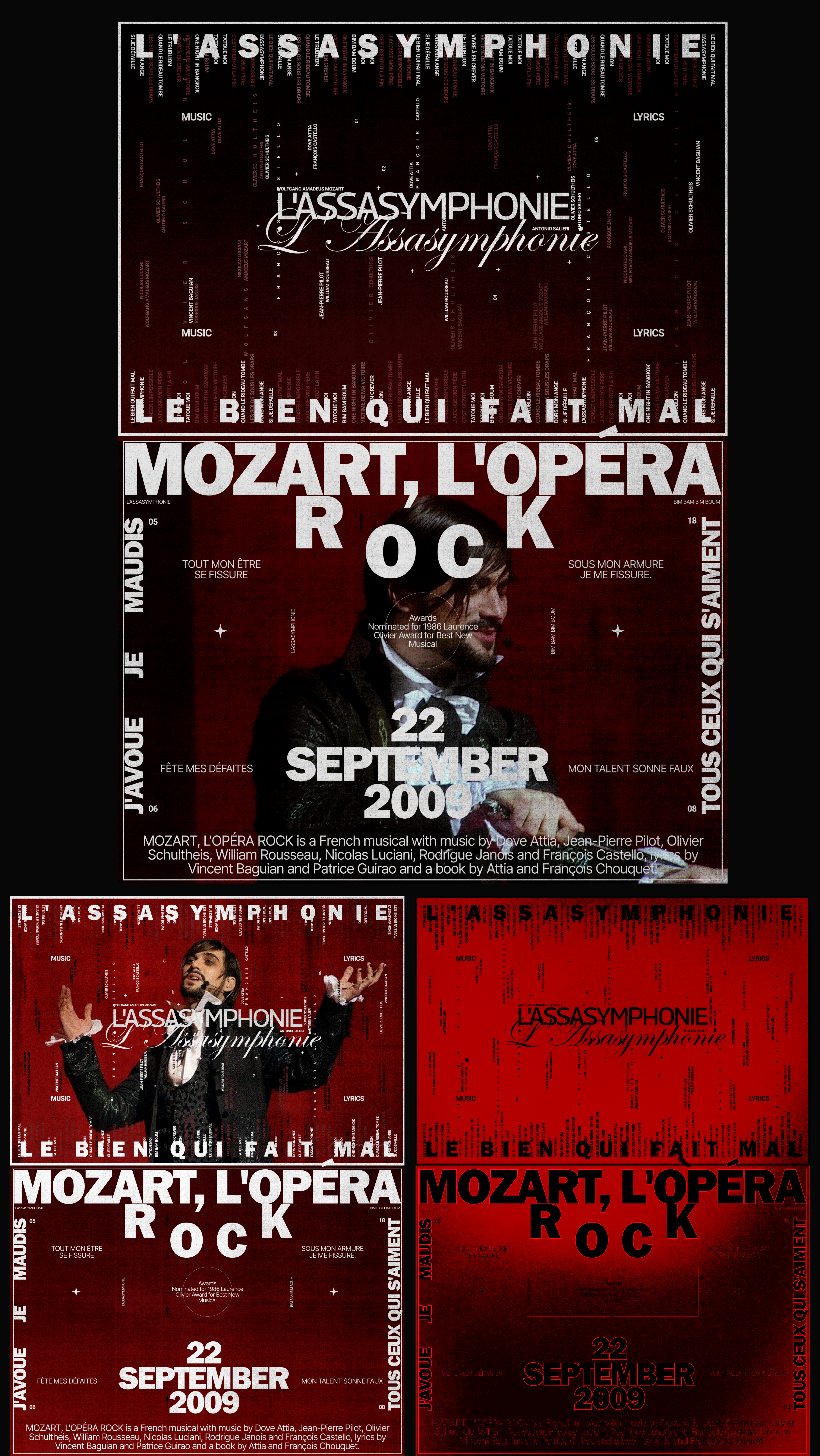 MUSICAL THEATRE | POSTERS — Изображение №12 — Брендинг, Графика на Dprofile