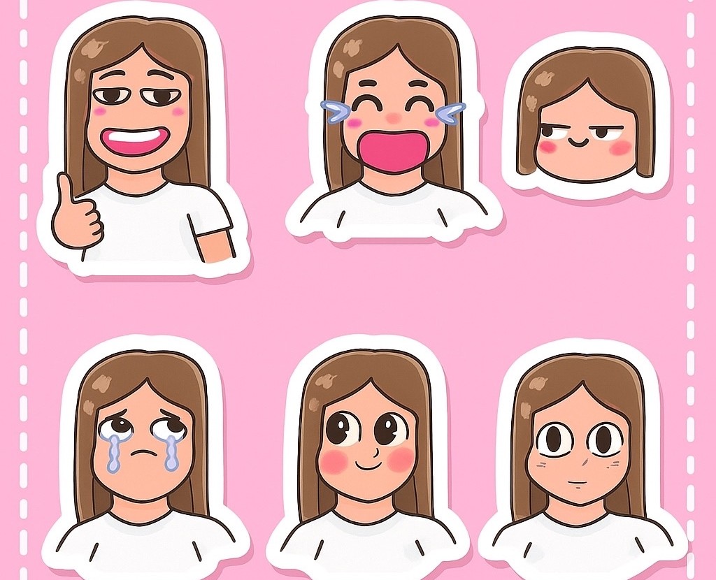 Индивидуальные стикеры — Брендинг, Иллюстрация на Dprofile