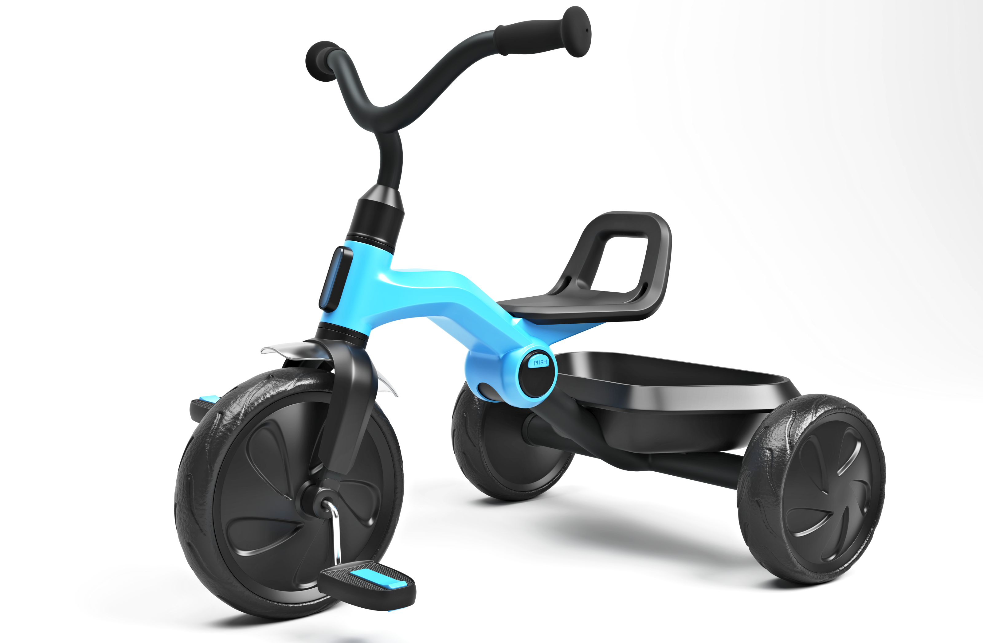 Трехколесный велосипед QPlay — Изображение №3 — 3D на Dprofile