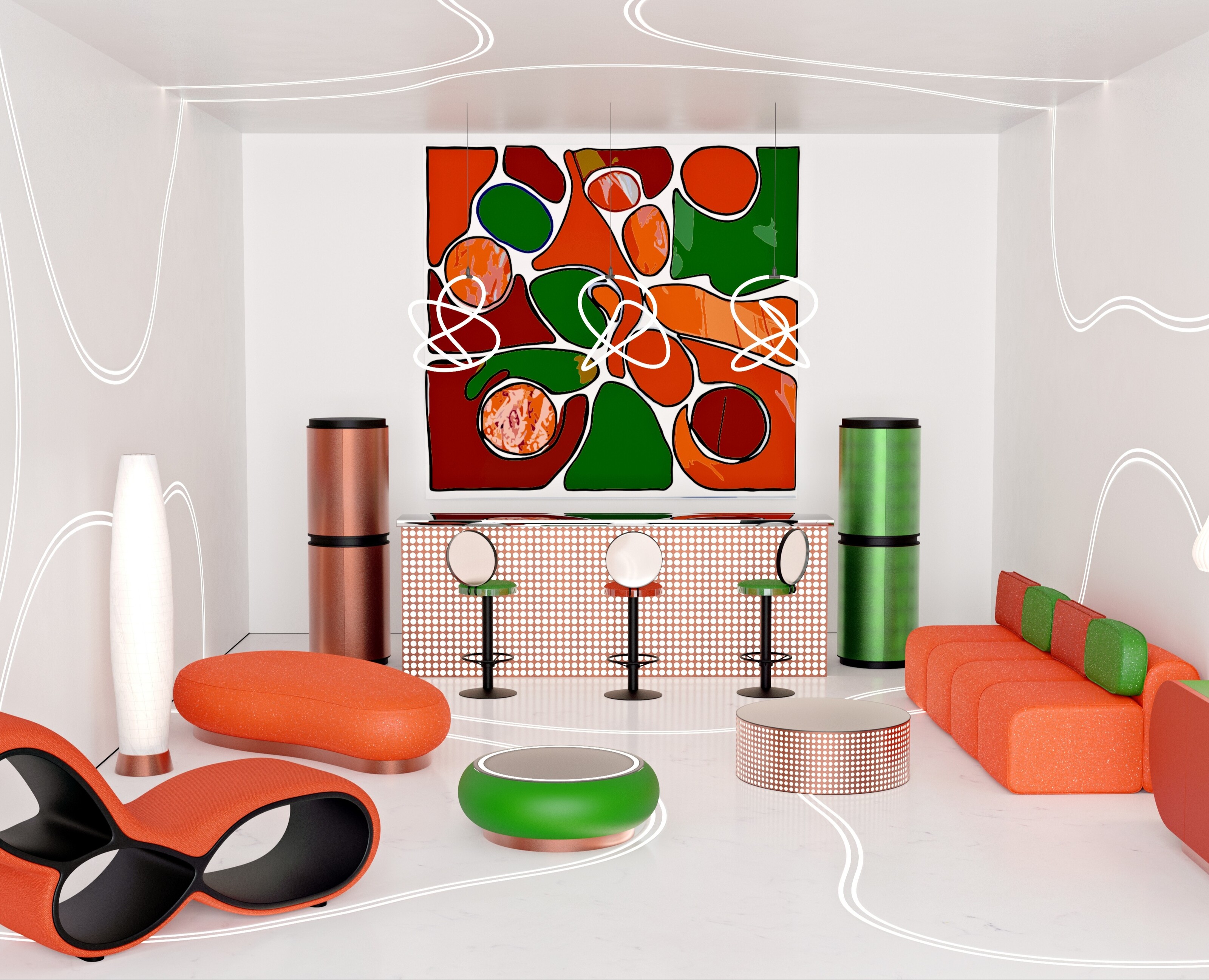 Дизайн интерьера. — 3D на Dprofile