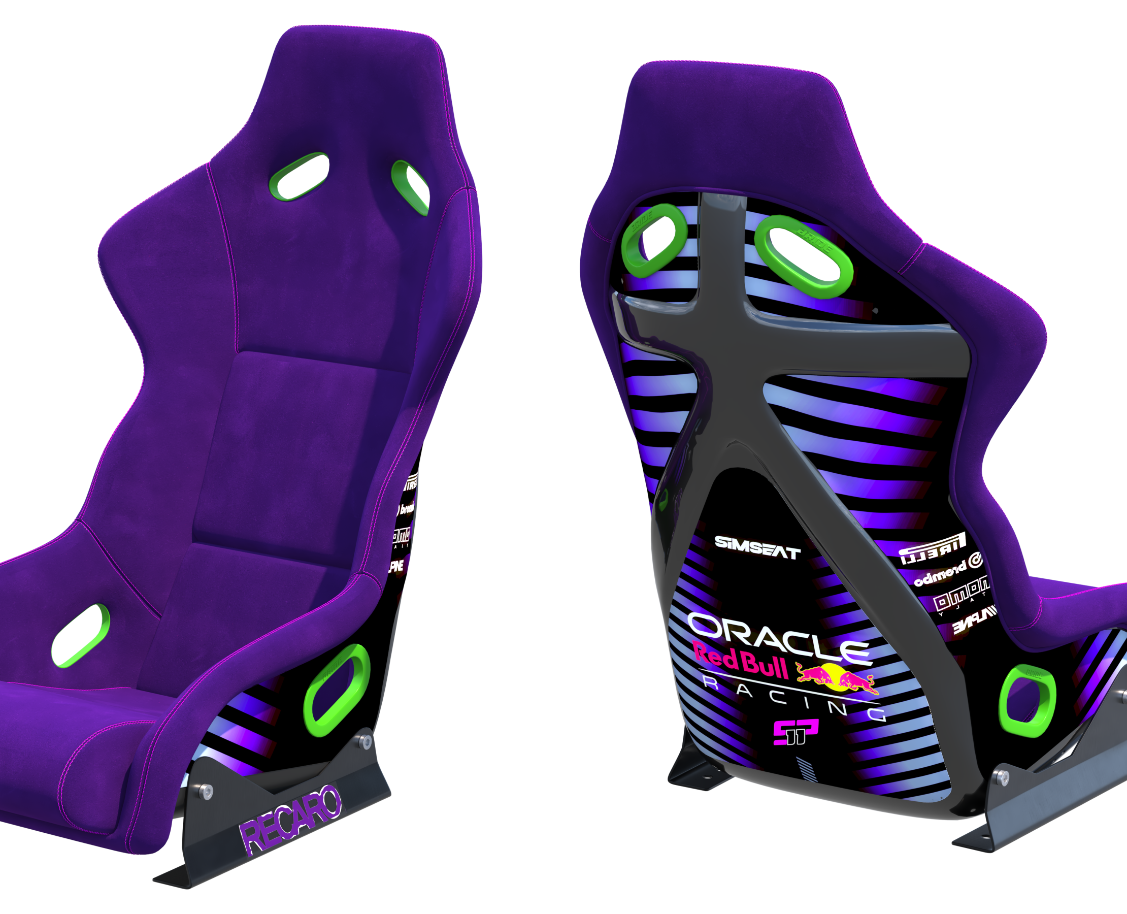 Recaro Profi Spg. Автокресло. — 3D на Dprofile