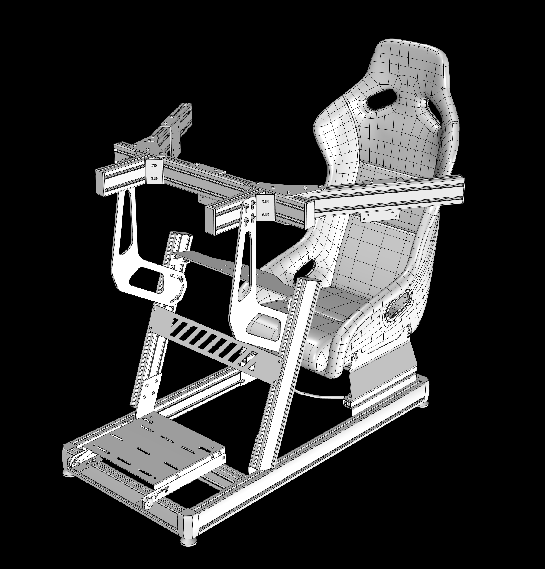 Кокпит для симрейсинга — Изображение №22 — 3D на Dprofile