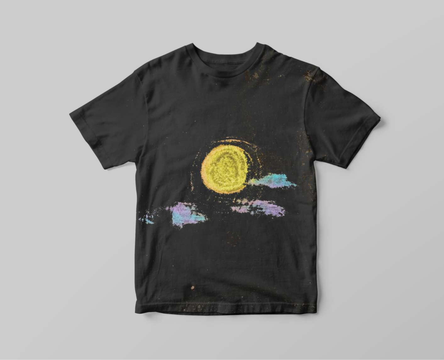 Мерч из детских рисунков мелом — Брендинг, Графика на Dprofile