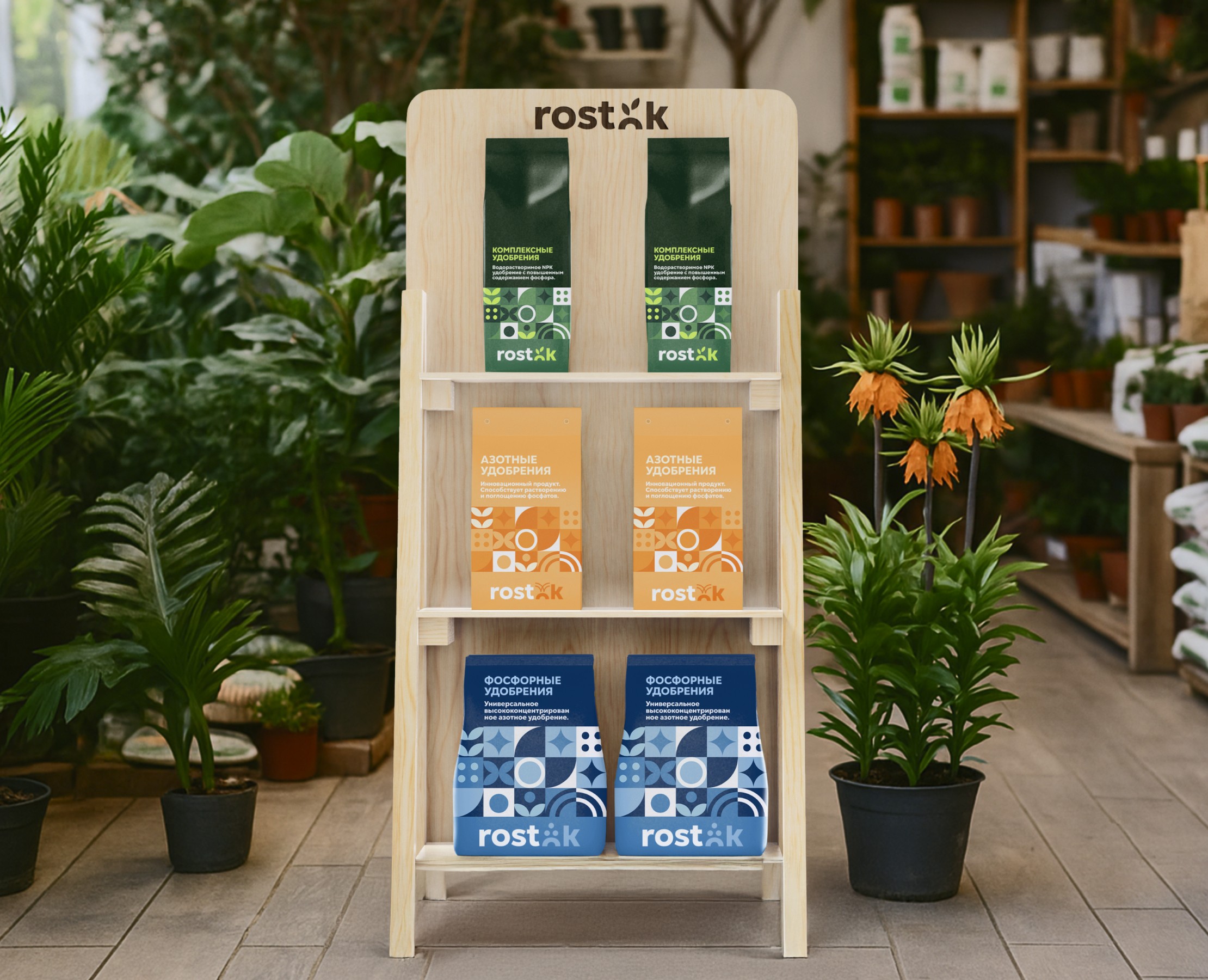 Rostok Brand Identity — Брендинг на Dprofile