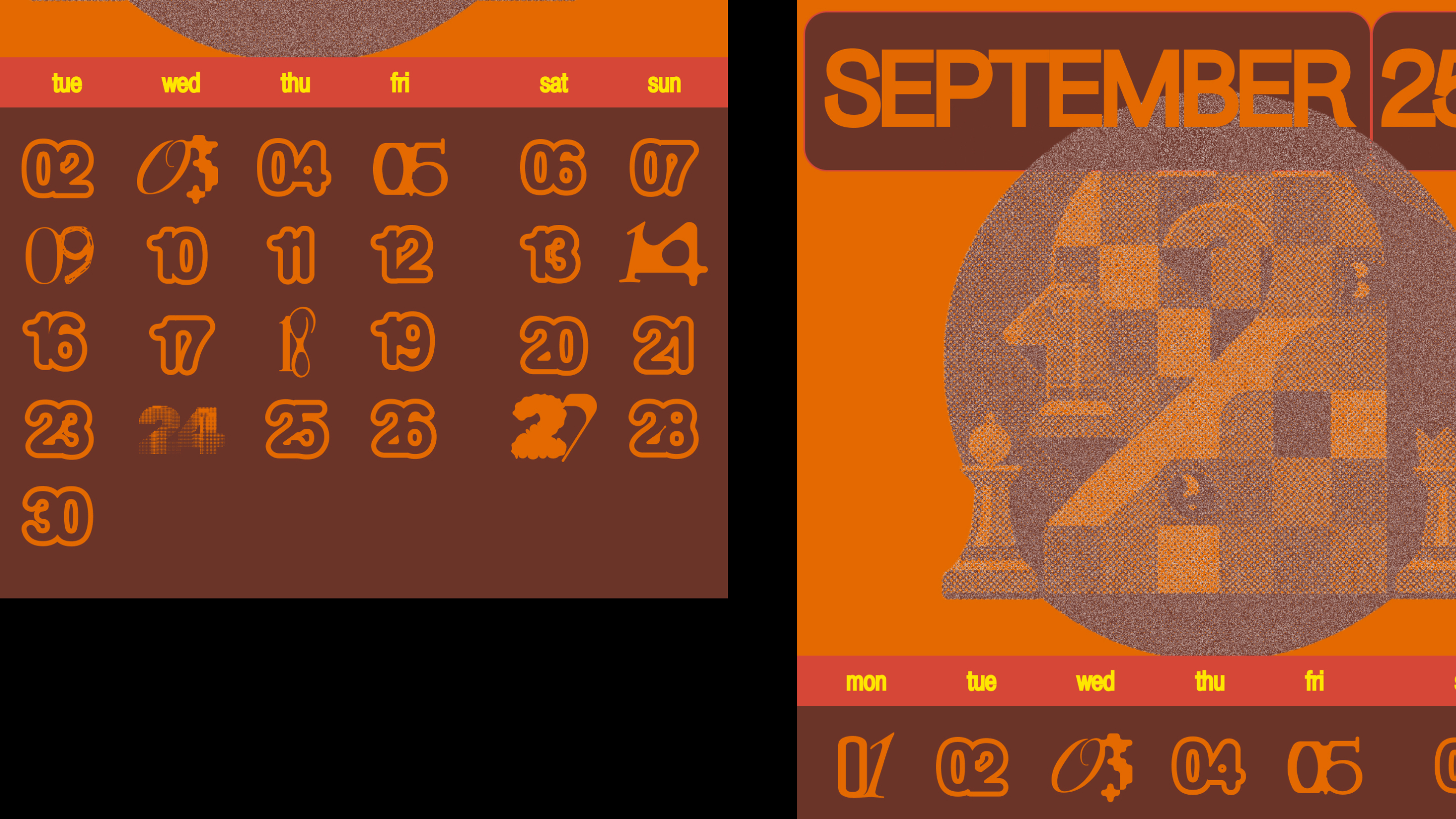 SYNESTHESIA CALENDAR 2025 — Изображение №11 — Брендинг, Графика на Dprofile