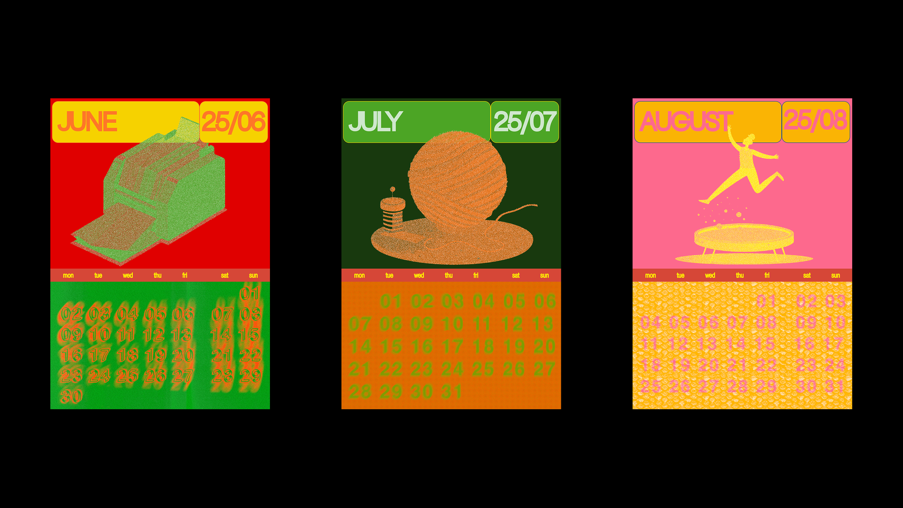 SYNESTHESIA CALENDAR 2025 — Изображение №12 — Брендинг, Графика на Dprofile