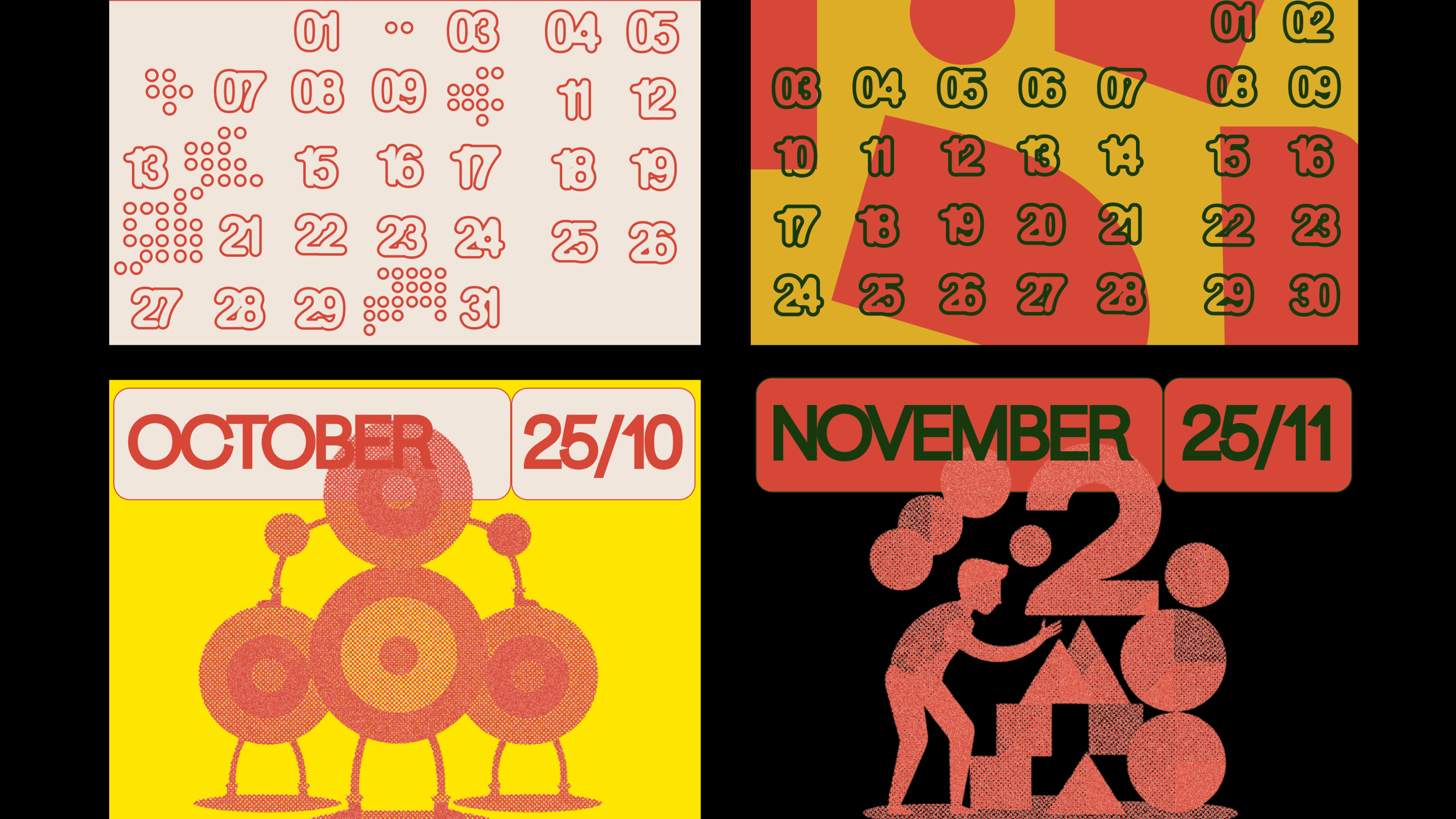 SYNESTHESIA CALENDAR 2025 — Изображение №10 — Брендинг, Графика на Dprofile