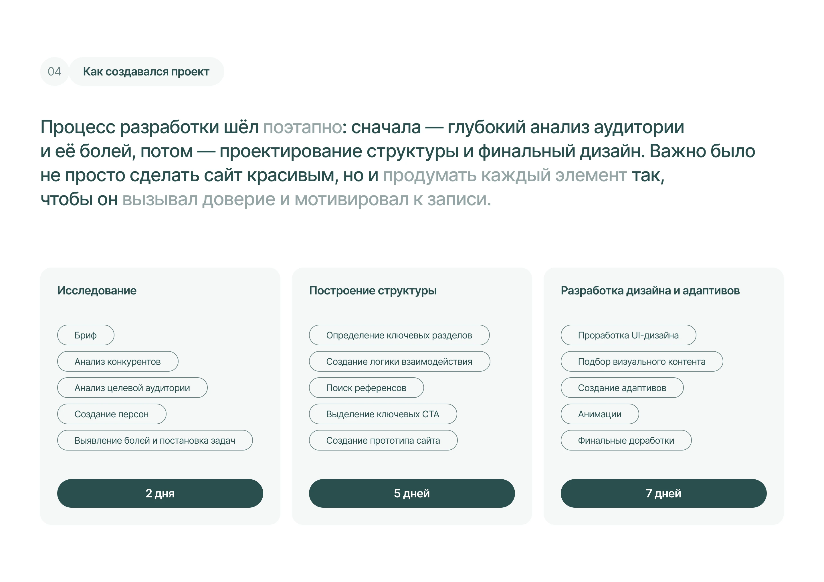 Сайт для студии эстетической косметологии — Изображение №6 — Интерфейсы на Dprofile