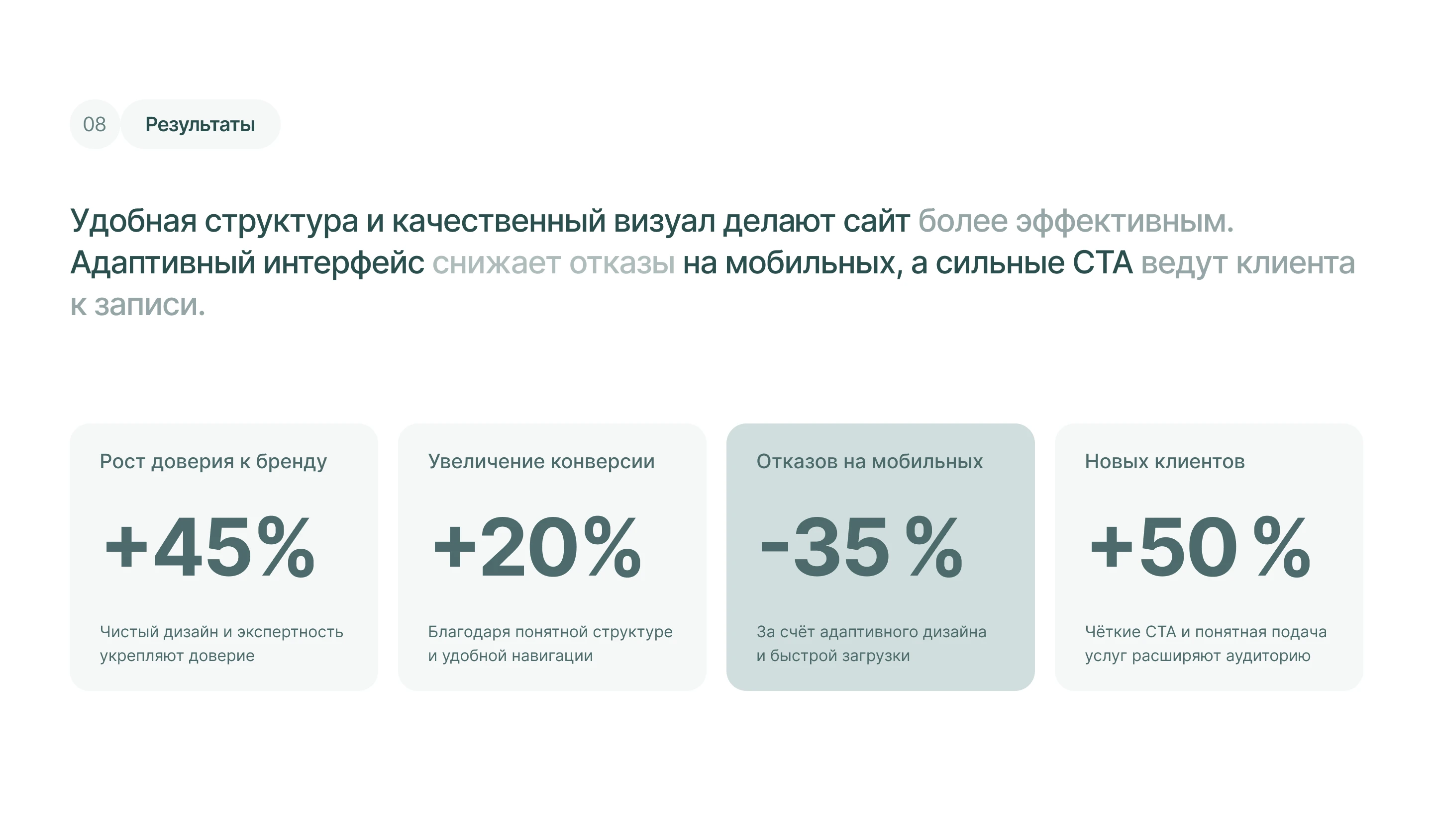 Сайт для студии эстетической косметологии — Изображение №10 — Интерфейсы на Dprofile