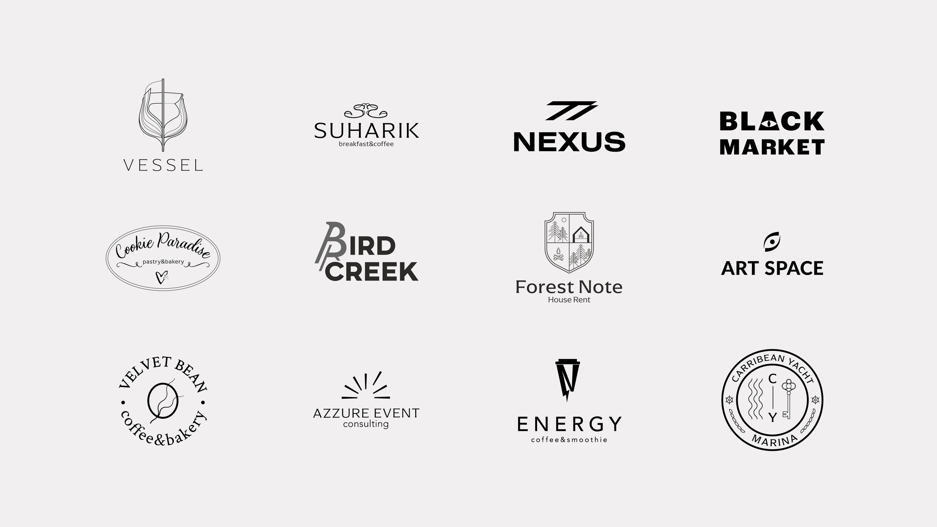 Коллекция логотипов ч.1 2025 — Изображение №1 — Брендинг на Dprofile