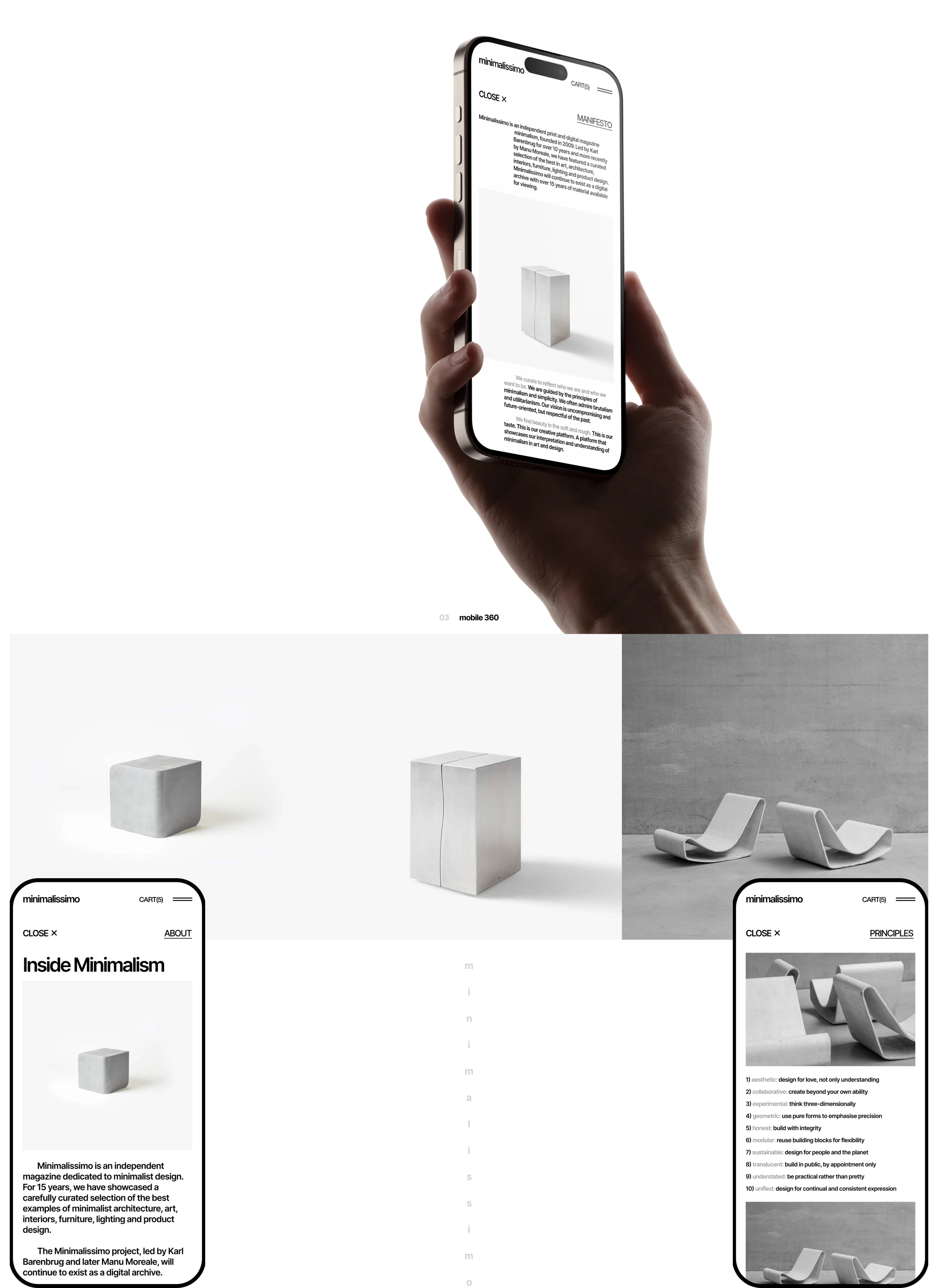 minimalissimo — Изображение №9 — Интерфейсы, Анимация на Dprofile