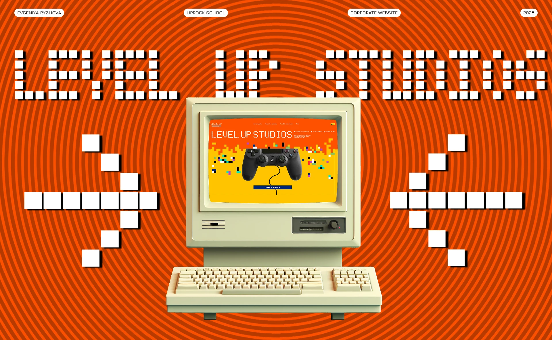 Level Up Studios | corporate website — Изображение №1 — Интерфейсы на Dprofile