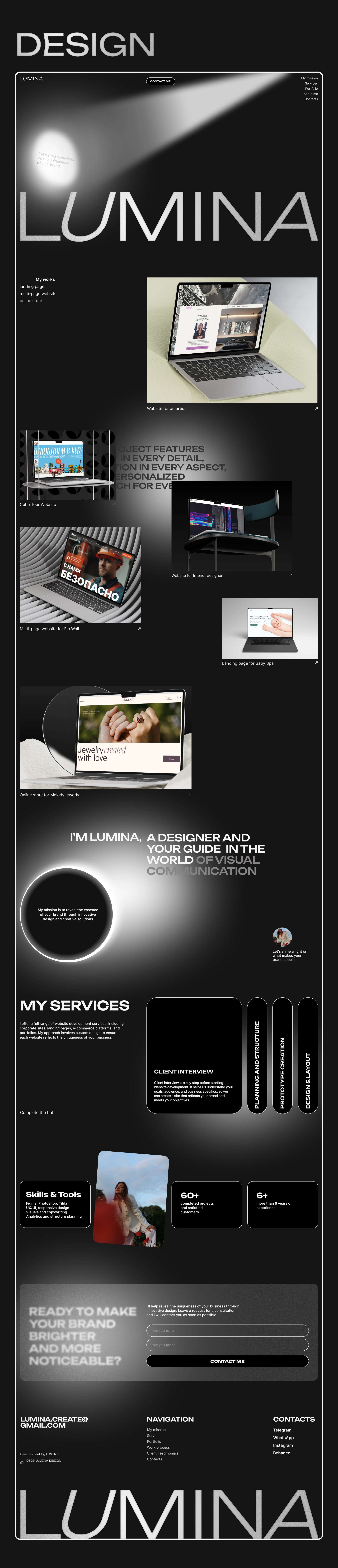 Lumina — Изображение №6 — Интерфейсы, Брендинг на Dprofile