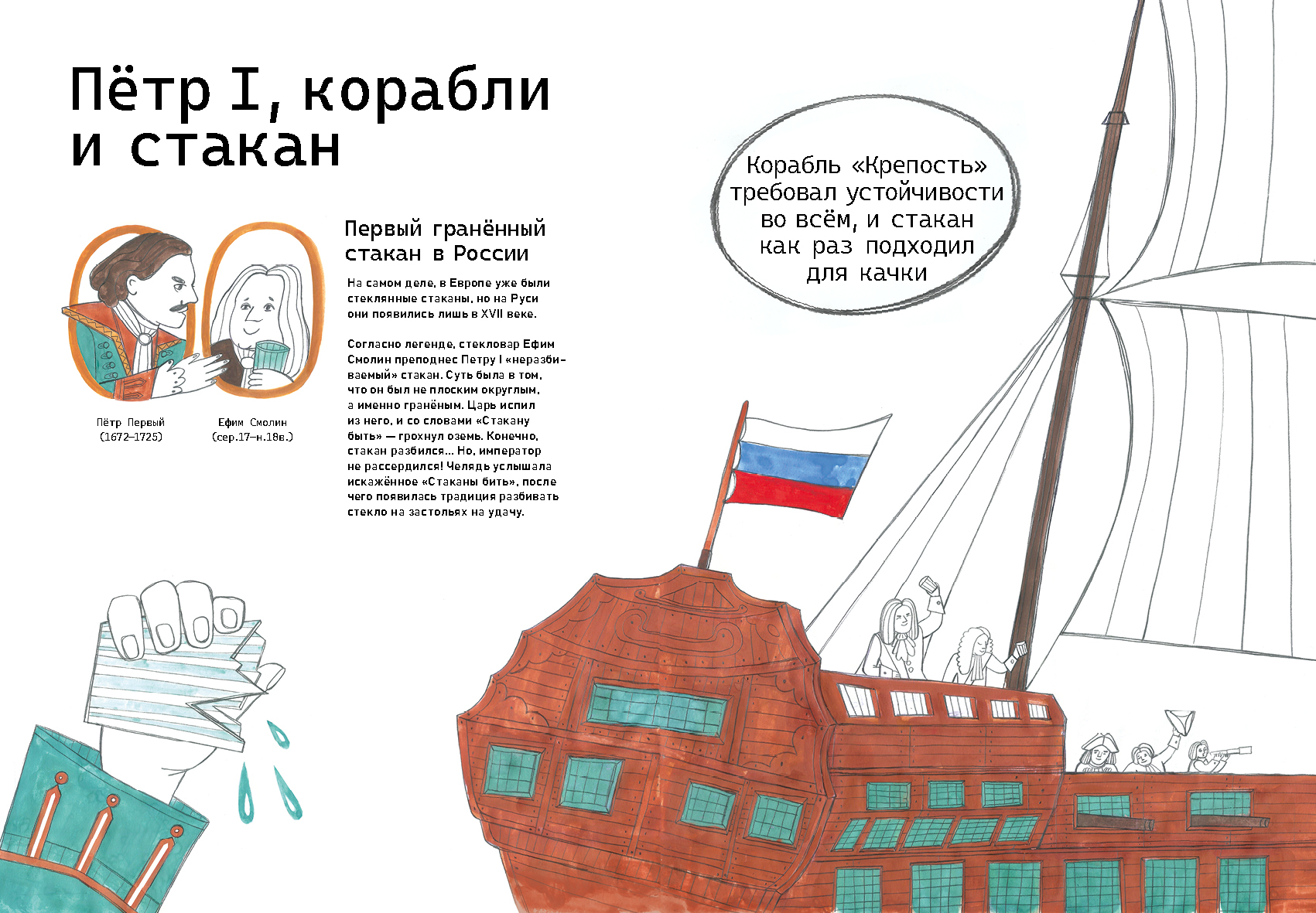Авторская книга "Стакан: всё про него!" — Изображение №14 — Иллюстрация, Графика на Dprofile