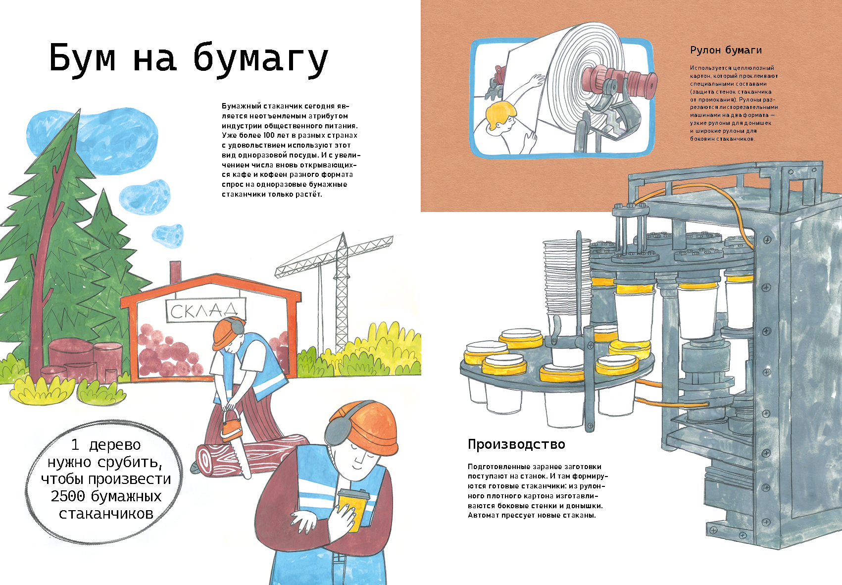 Авторская книга "Стакан: всё про него!" — Изображение №27 — Иллюстрация, Графика на Dprofile