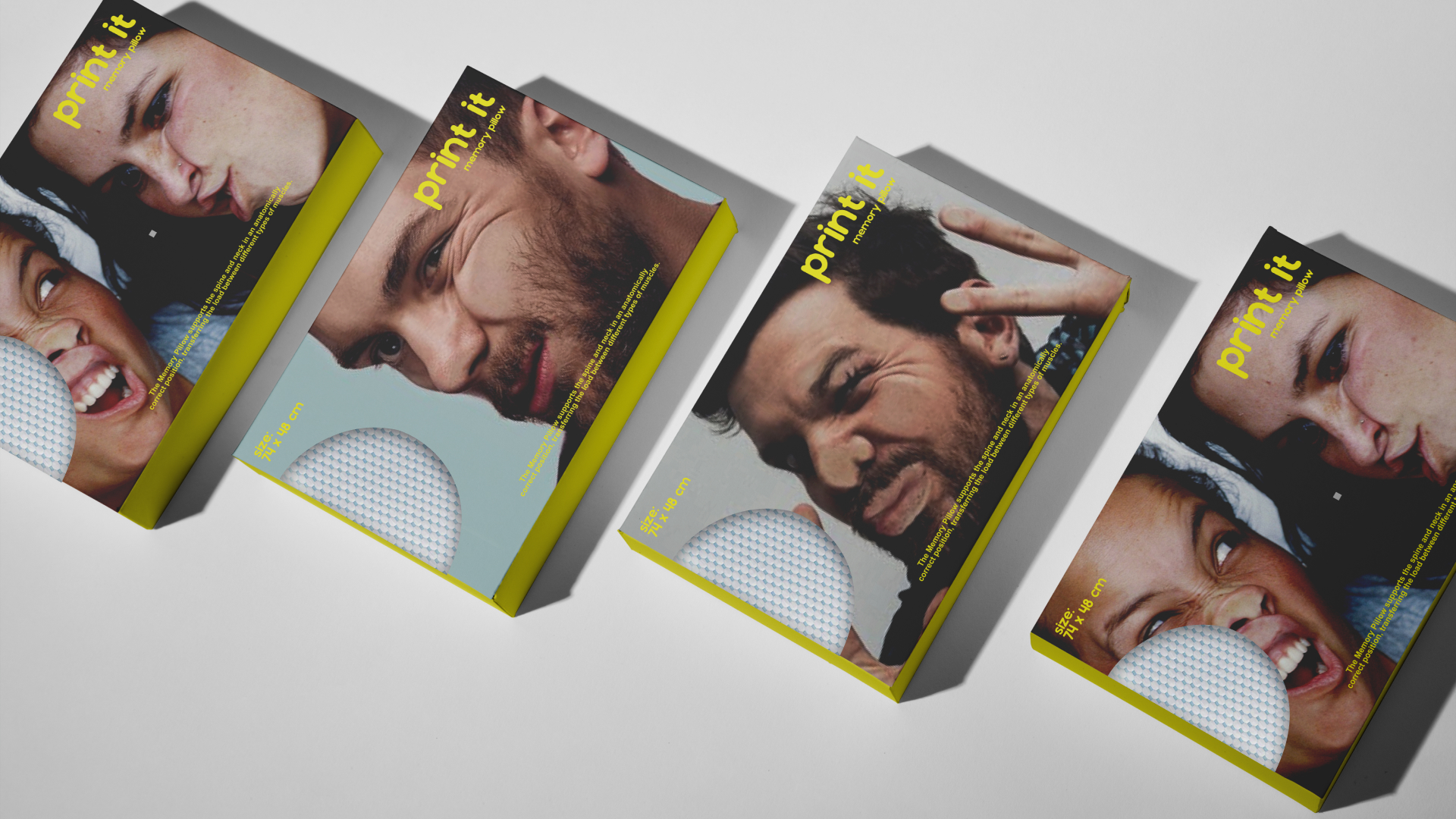 ортопедические подушки print it — Изображение №2 — Брендинг на Dprofile