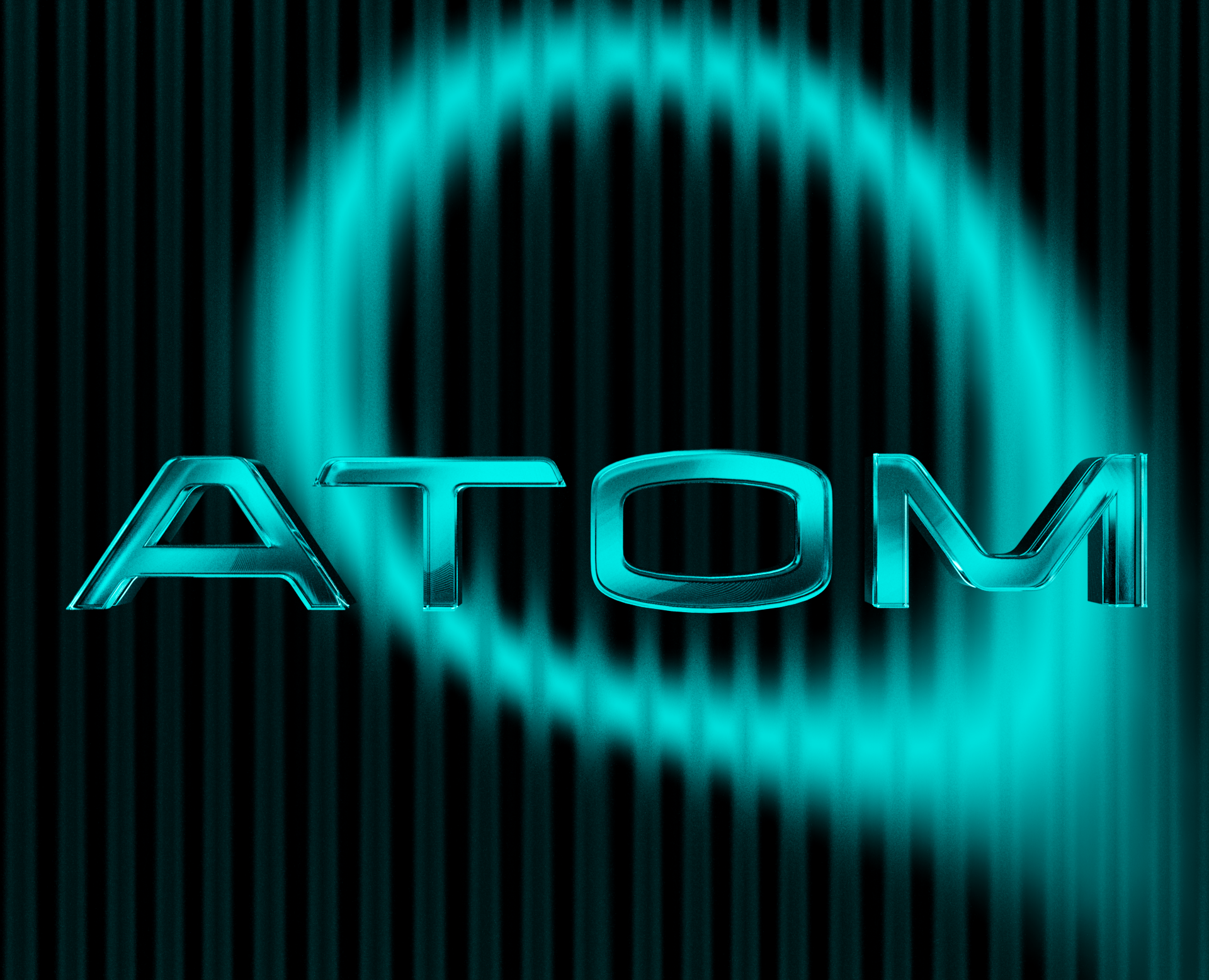 3Д анимация логотипа | ATOM на Dprofile