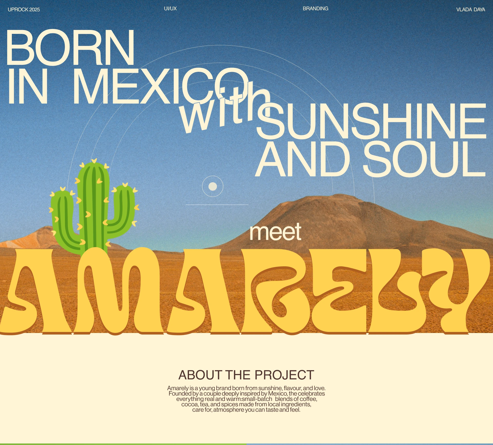 Amarely — Изображение №1 — Интерфейсы, Брендинг на Dprofile