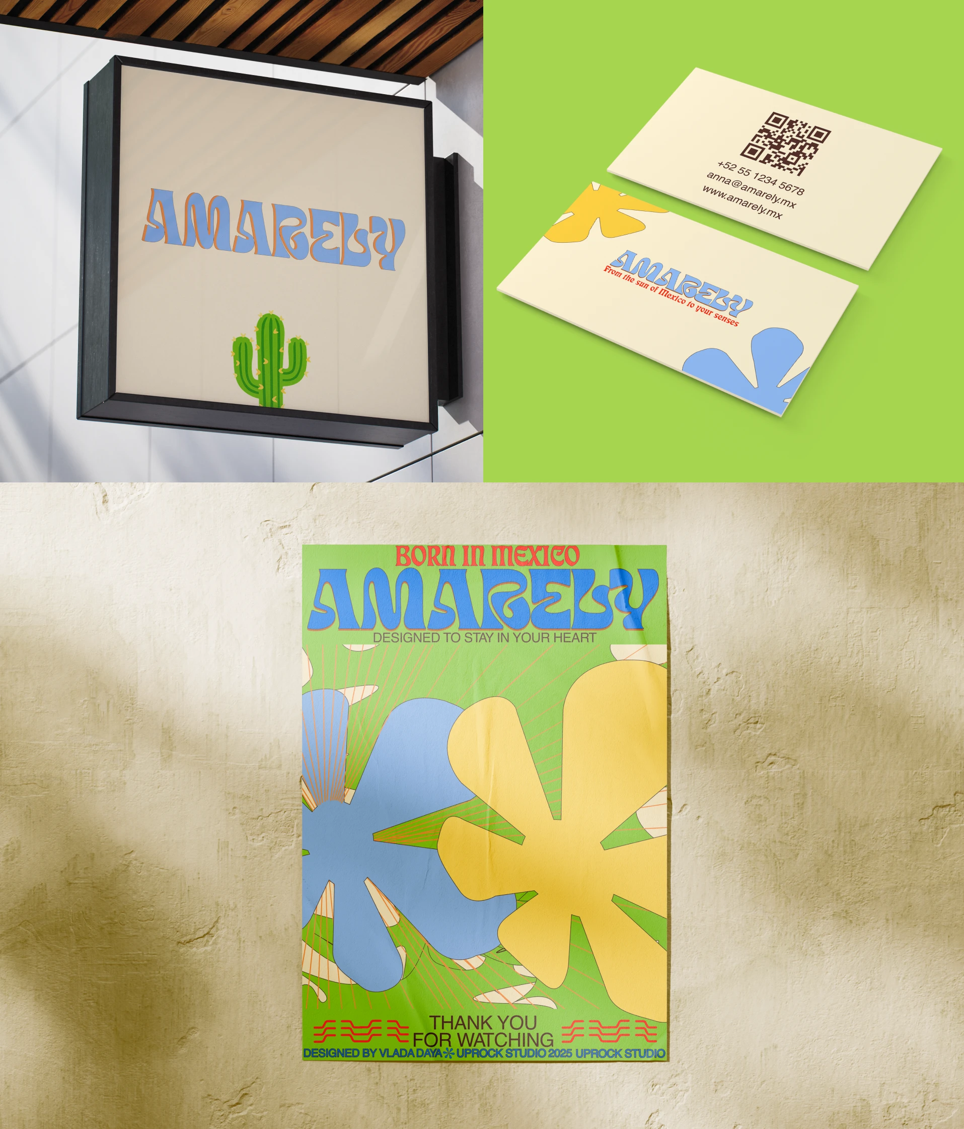 Amarely — Изображение №8 — Интерфейсы, Брендинг на Dprofile