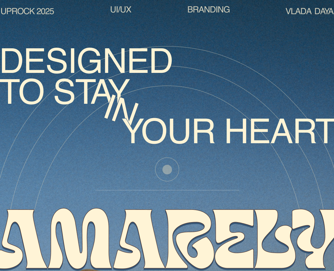Amarely — Интерфейсы, Брендинг на Dprofile