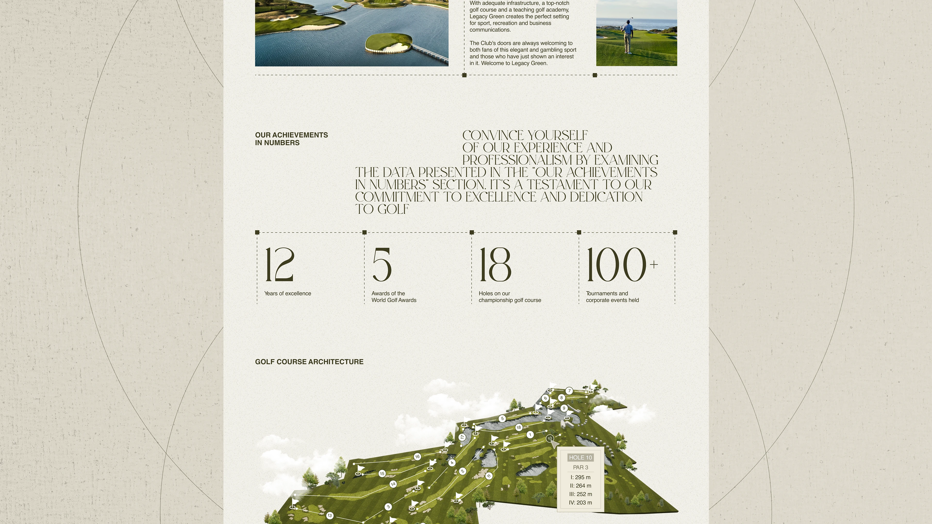 Legacy Green Golf Club | Corporate website — Изображение №21 — Интерфейсы на Dprofile