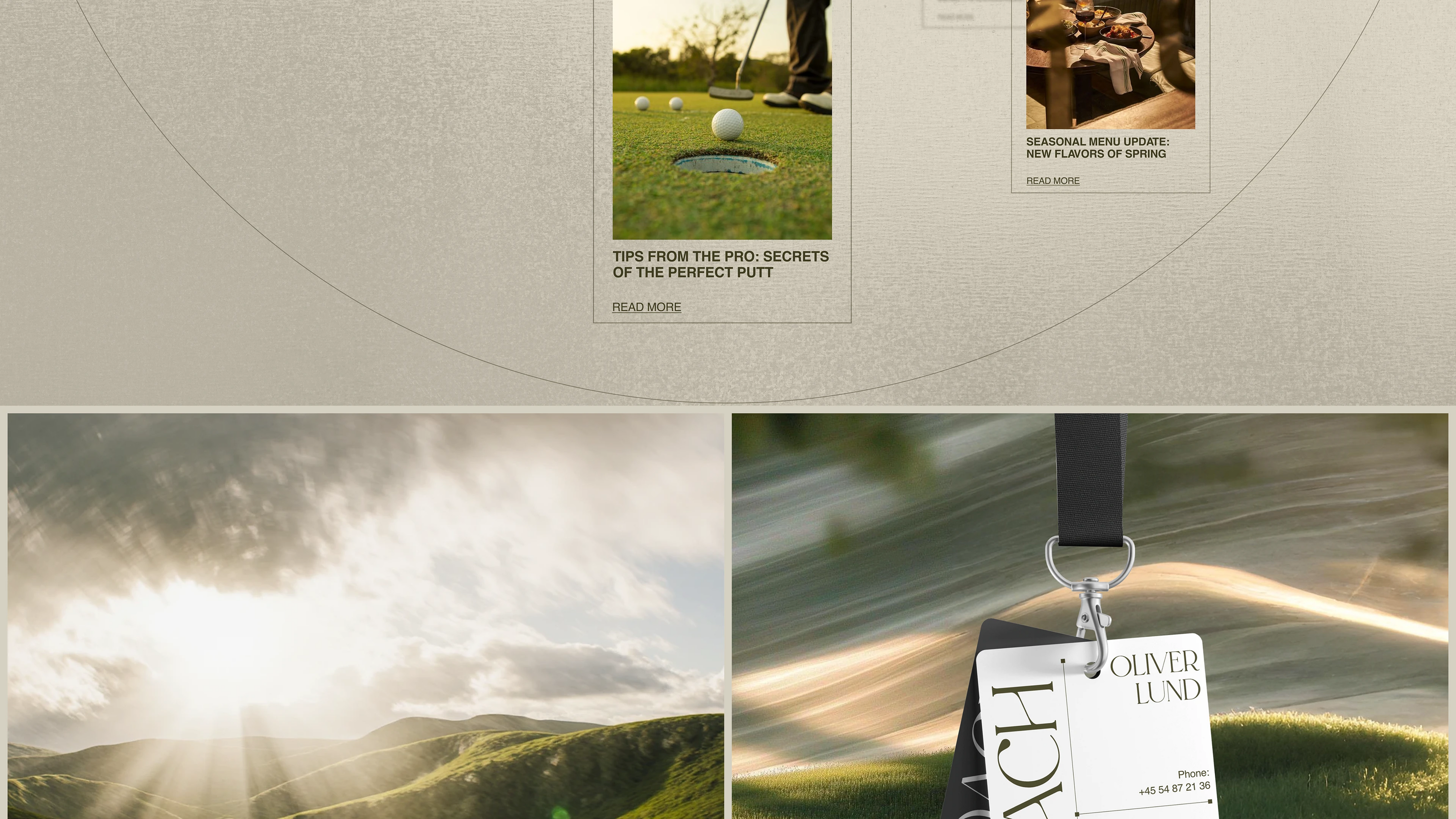 Legacy Green Golf Club | Corporate website — Изображение №28 — Интерфейсы на Dprofile