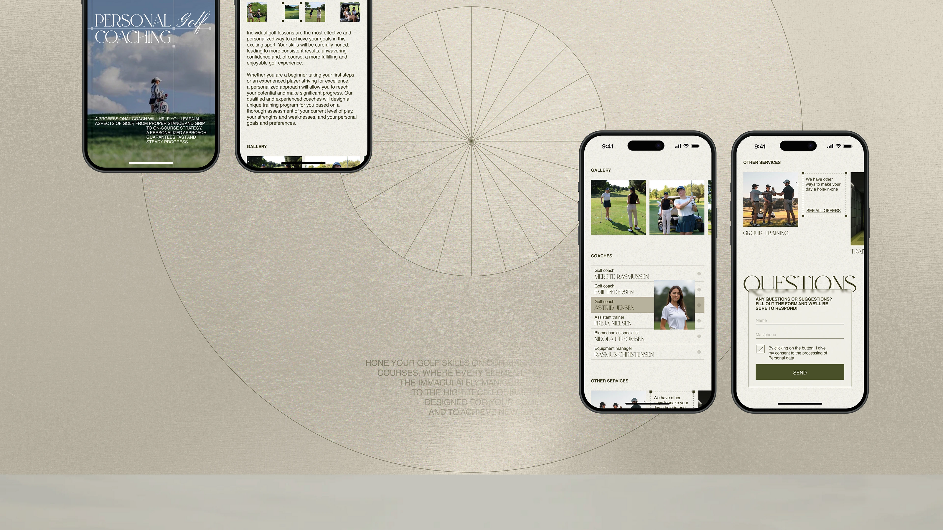 Legacy Green Golf Club | Corporate website — Изображение №18 — Интерфейсы на Dprofile