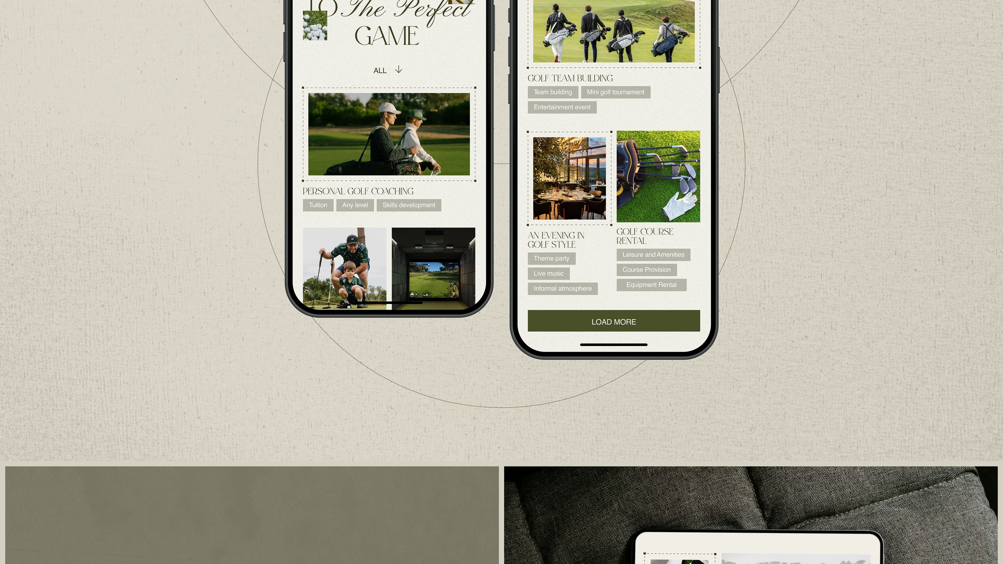 Legacy Green Golf Club | Corporate website — Изображение №13 — Интерфейсы на Dprofile