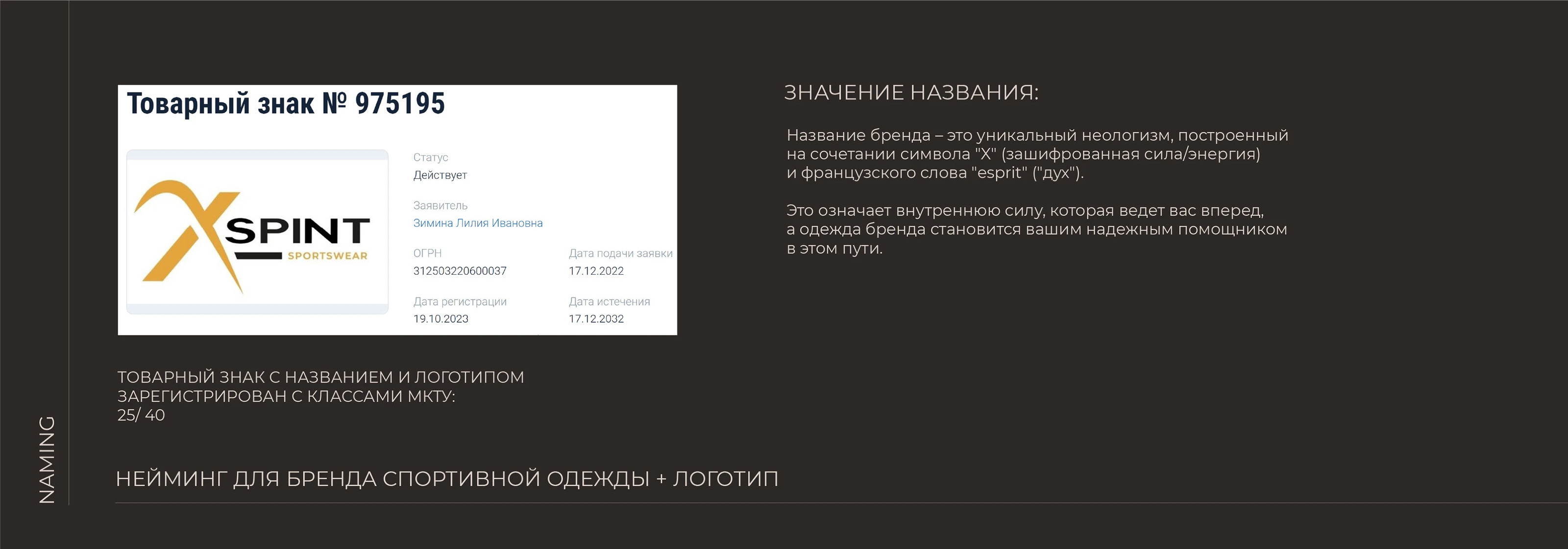НЕЙМИНГФОЛИО портфолио по неймингу с логотипами для компаний — Изображение №15 — Брендинг на Dprofile