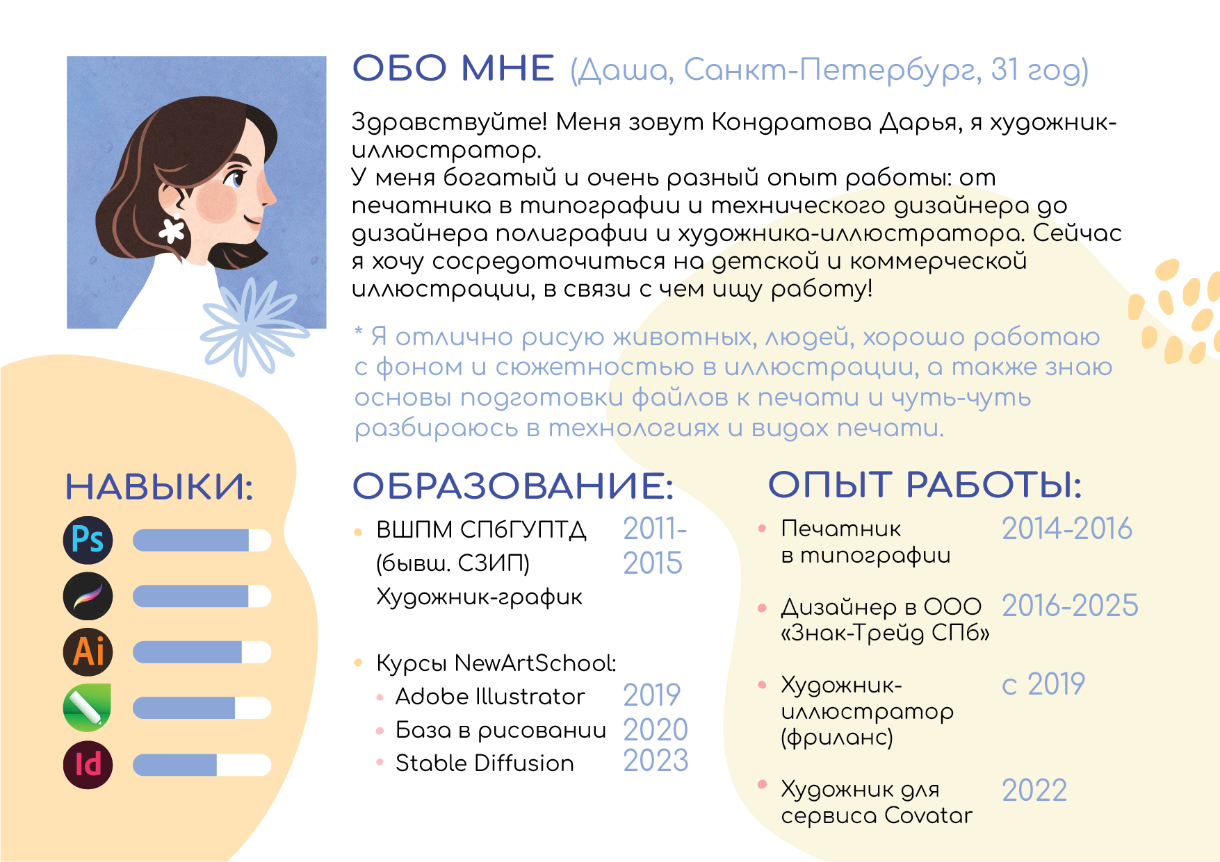 Портфолио 2025 — Изображение №2 — Иллюстрация на Dprofile