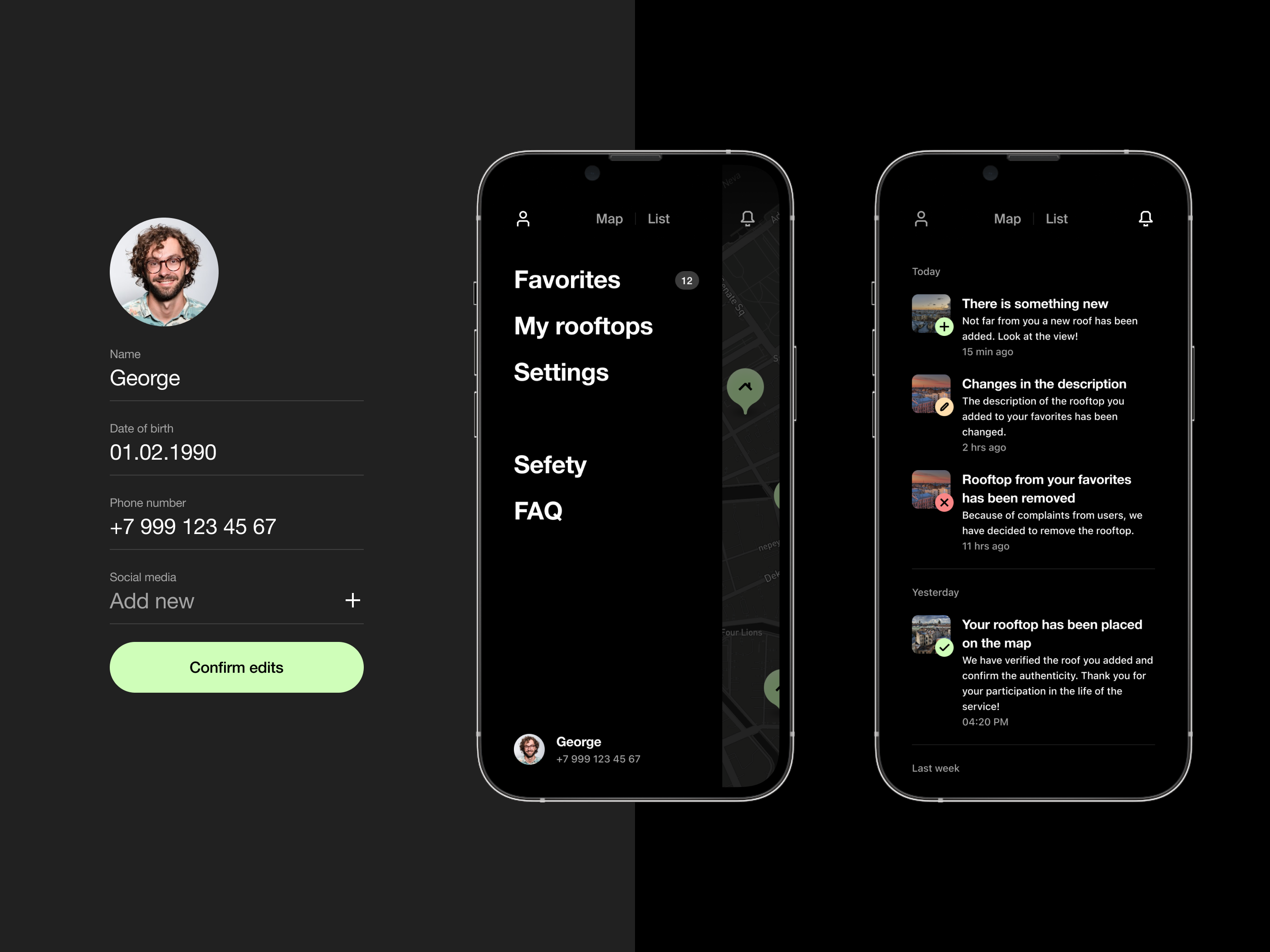 Roofburg Mobile App — Изображение №16 — Брендинг, Интерфейсы на Dprofile