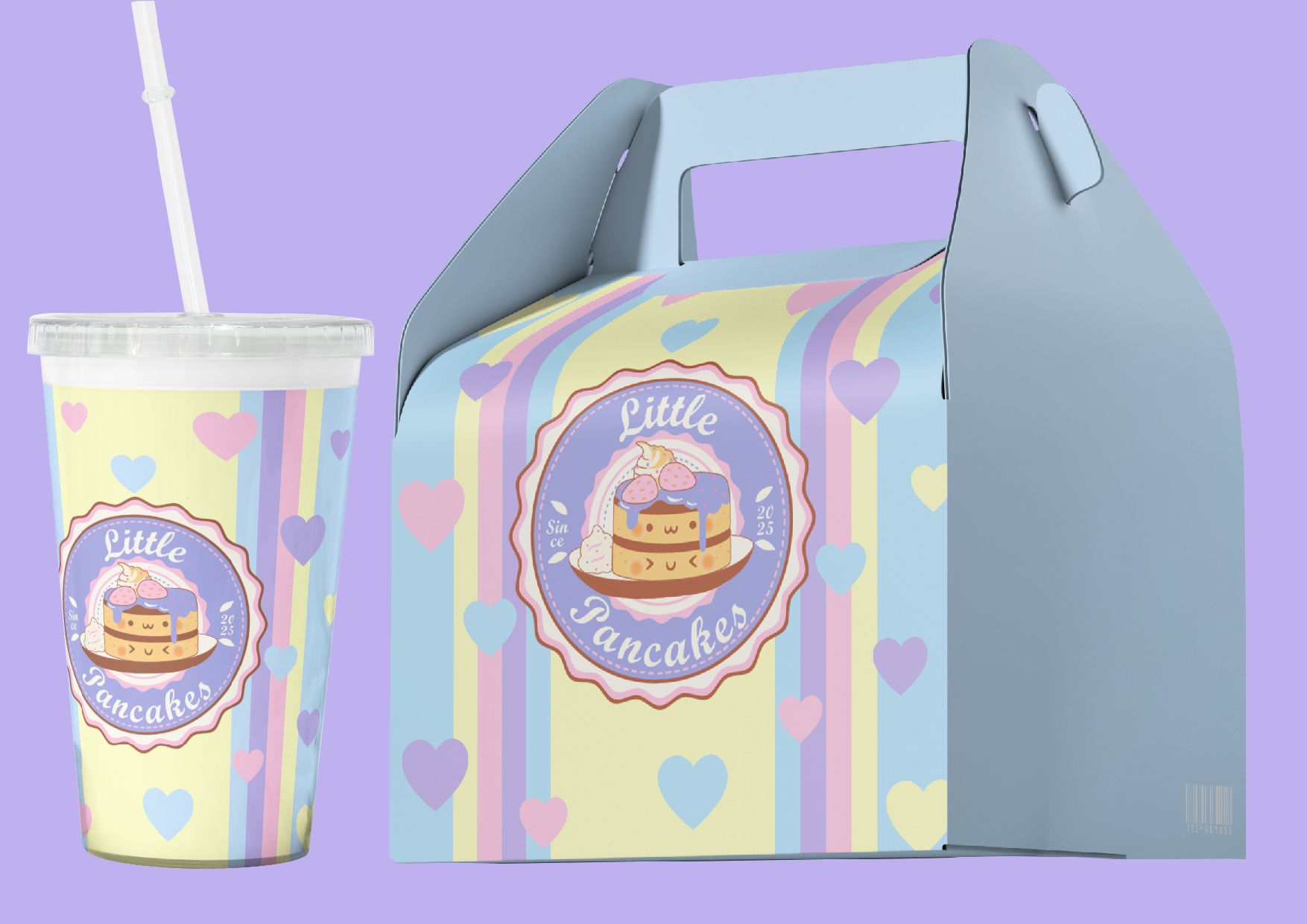 Кофейня "Little Pancakes" — Изображение №13 — Брендинг на Dprofile
