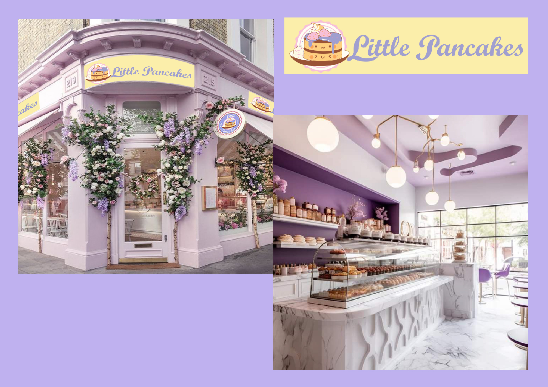 Кофейня "Little Pancakes" — Изображение №6 — Брендинг на Dprofile