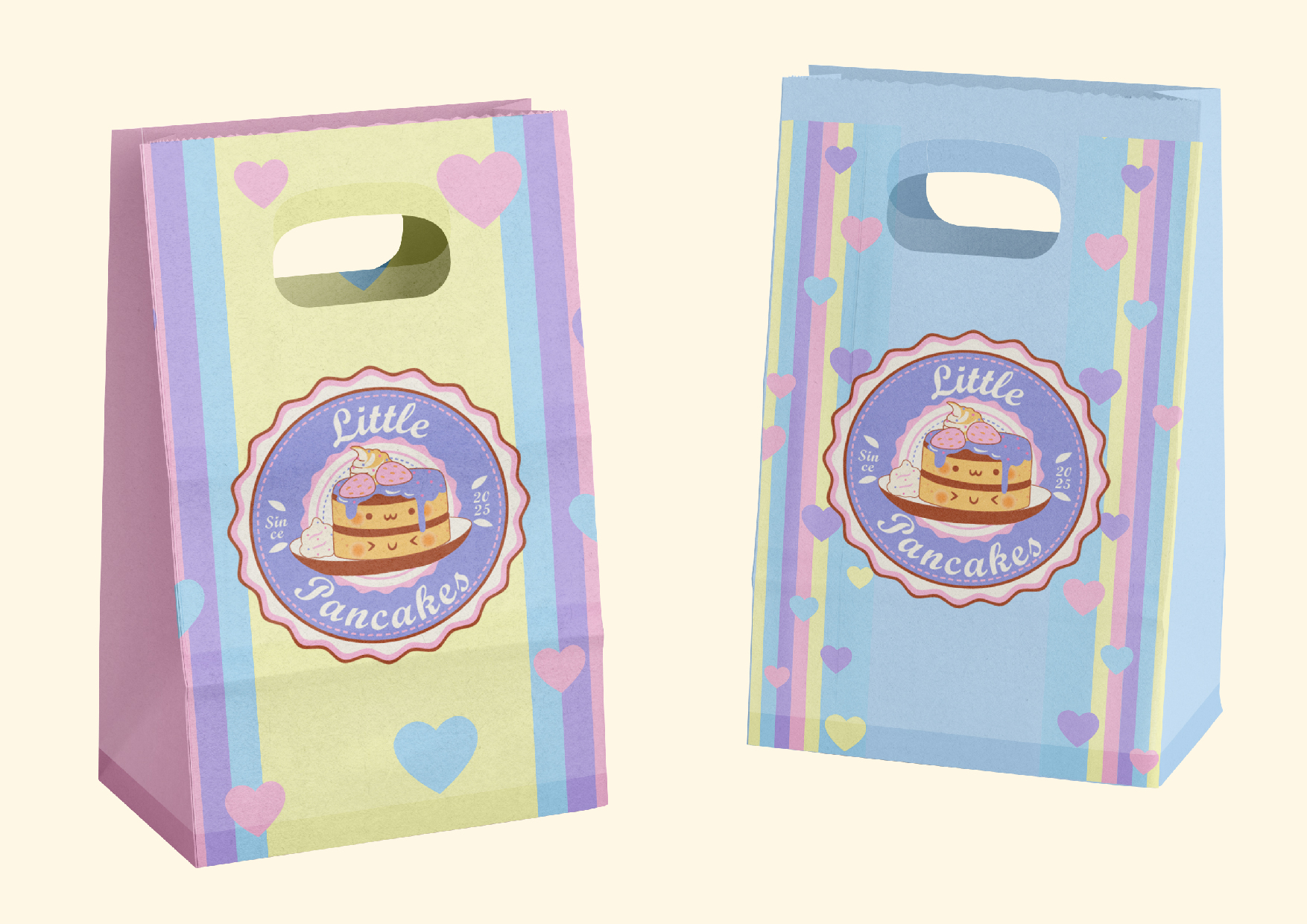 Кофейня "Little Pancakes" — Изображение №16 — Брендинг на Dprofile